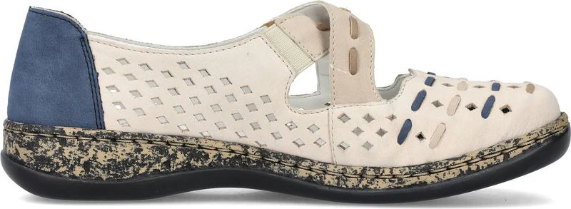 Off White Velcro Shoe - Image 2