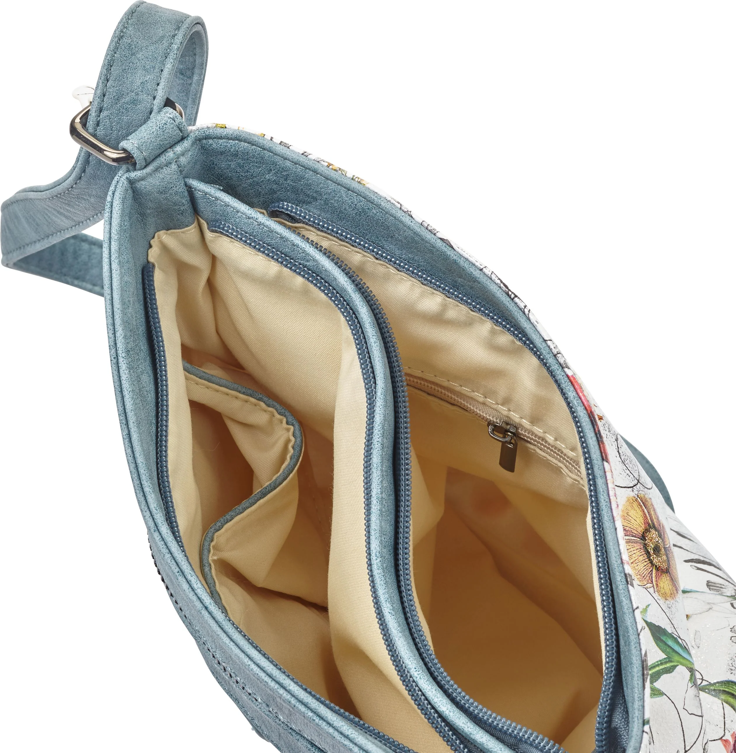 Purse Blue/Floral - Image 5