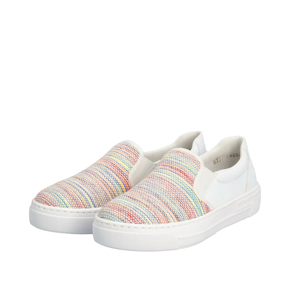 Rainbow White Slip On - Image 7
