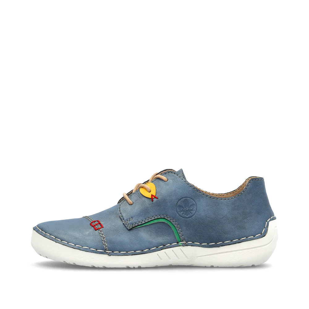 Royal Blue Lace Up - Image 3