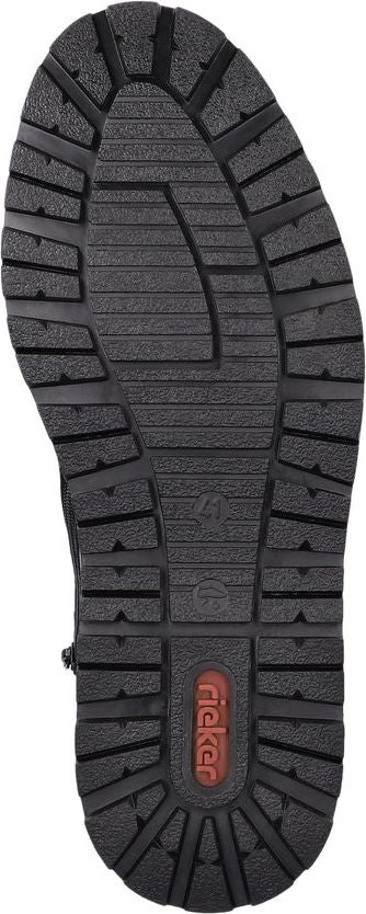 Warm Lined Lace Up Black - Image 7