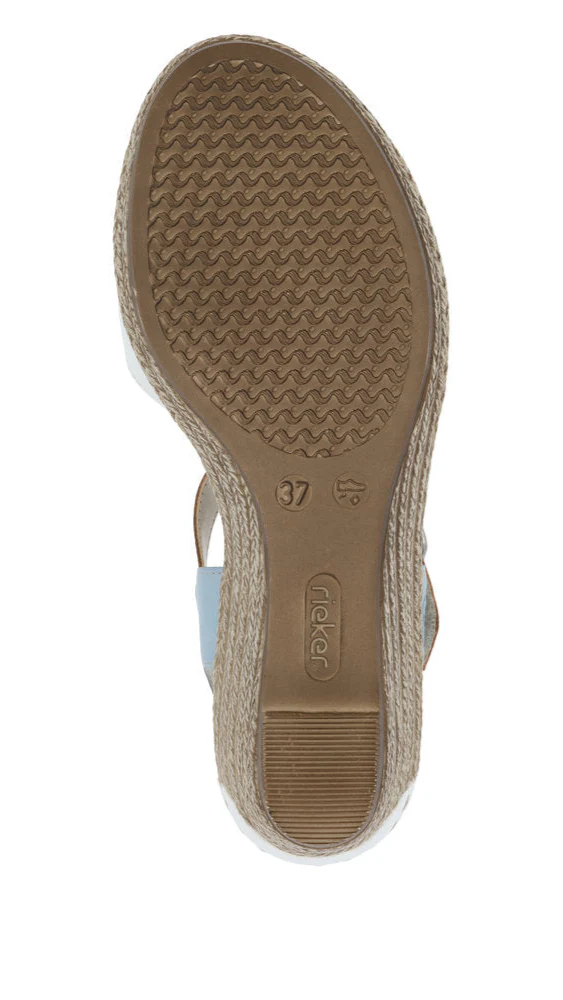 White 2 Strap Wedge - Image 7
