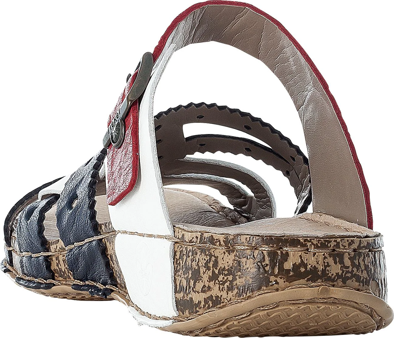 White/Navy/Red Slide - Image 3