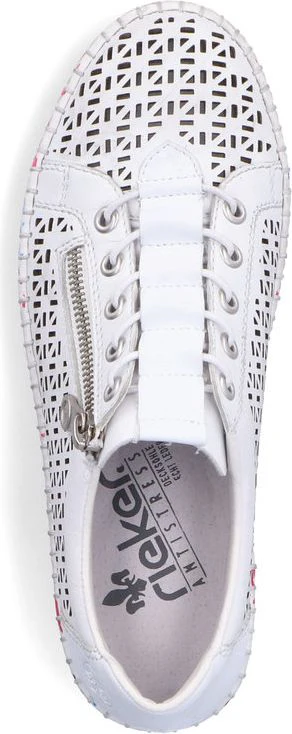 White Perf Shoe - Image 4
