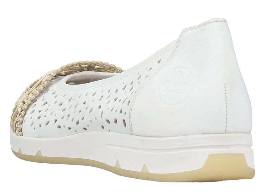 White Perf Slip On - Image 7