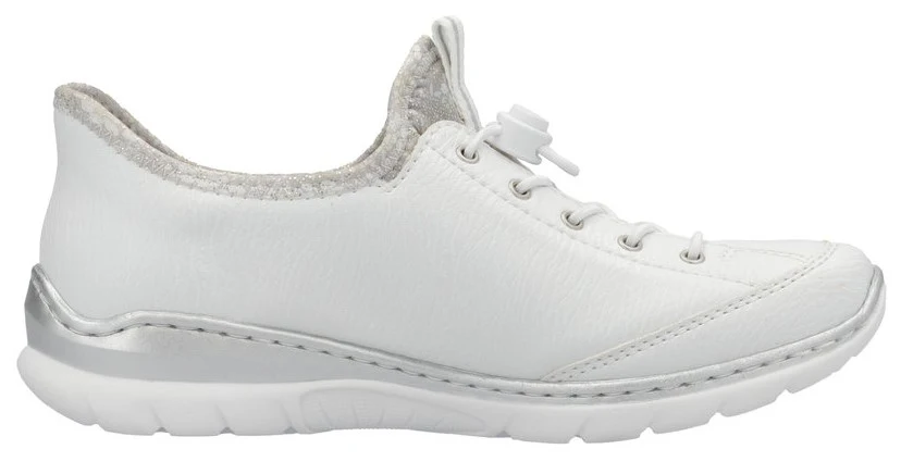 White Toggle Lace Up - Image 2