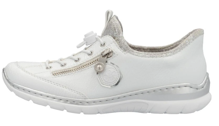 White Toggle Lace Up - Image 3
