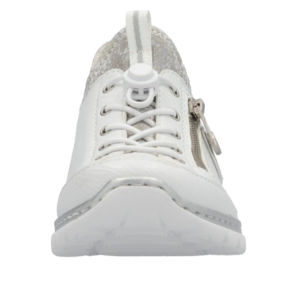 White Toggle Lace Up - Image 4