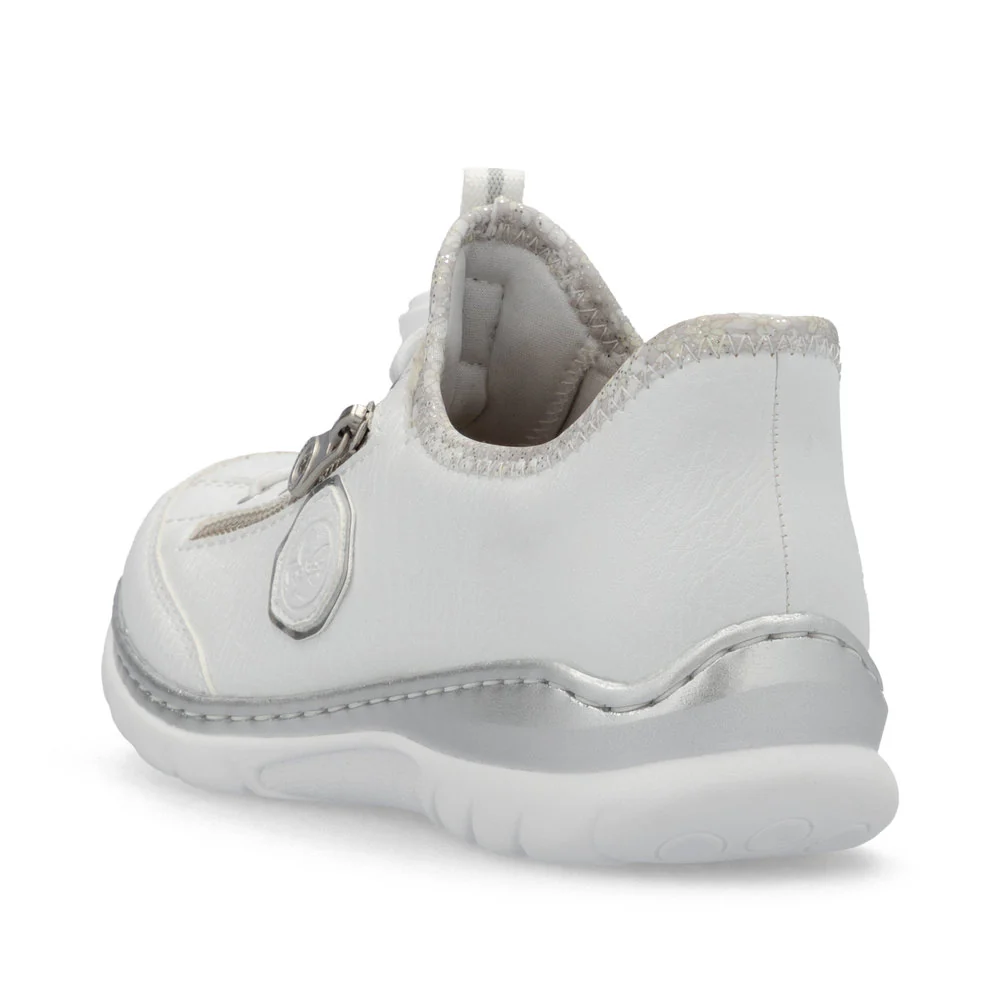 White Toggle Lace Up - Image 5