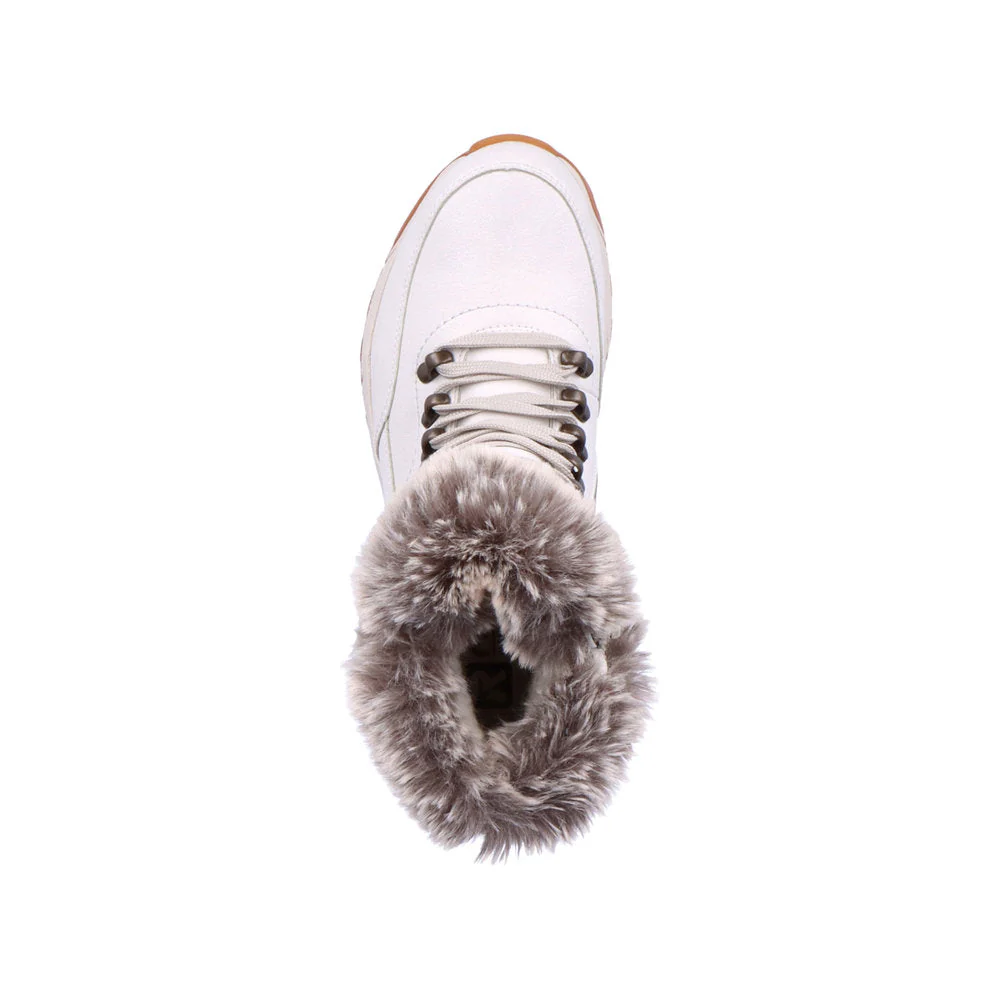 White Wool Lined Boot - Image 6