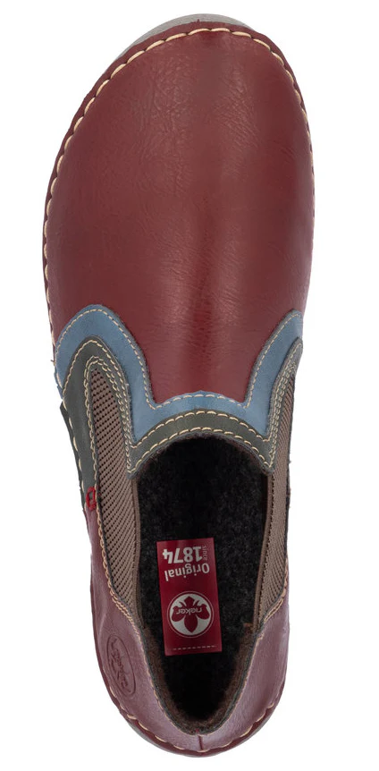 Wine Double Gore Bootie - Image 8