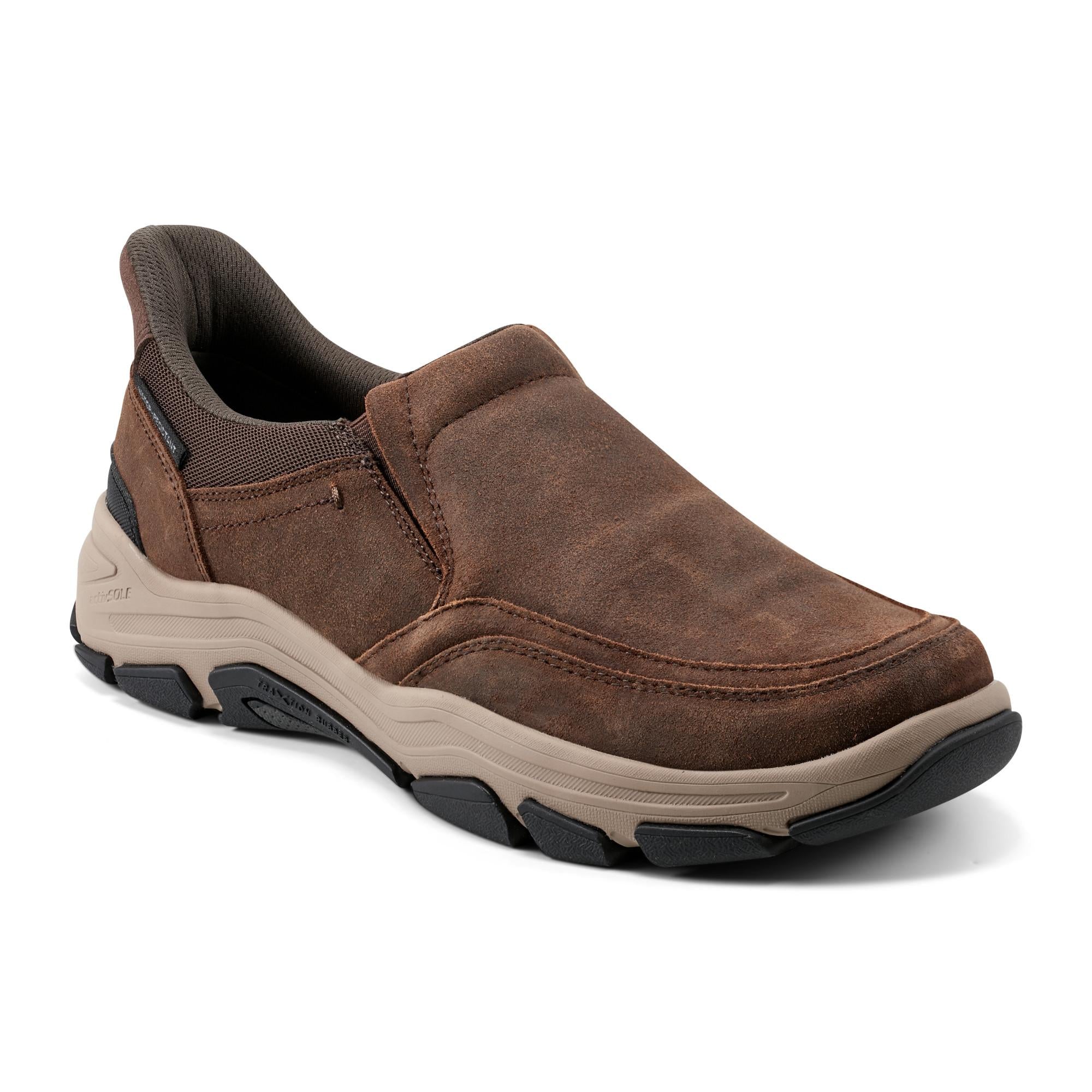 Slip On Brown Wide