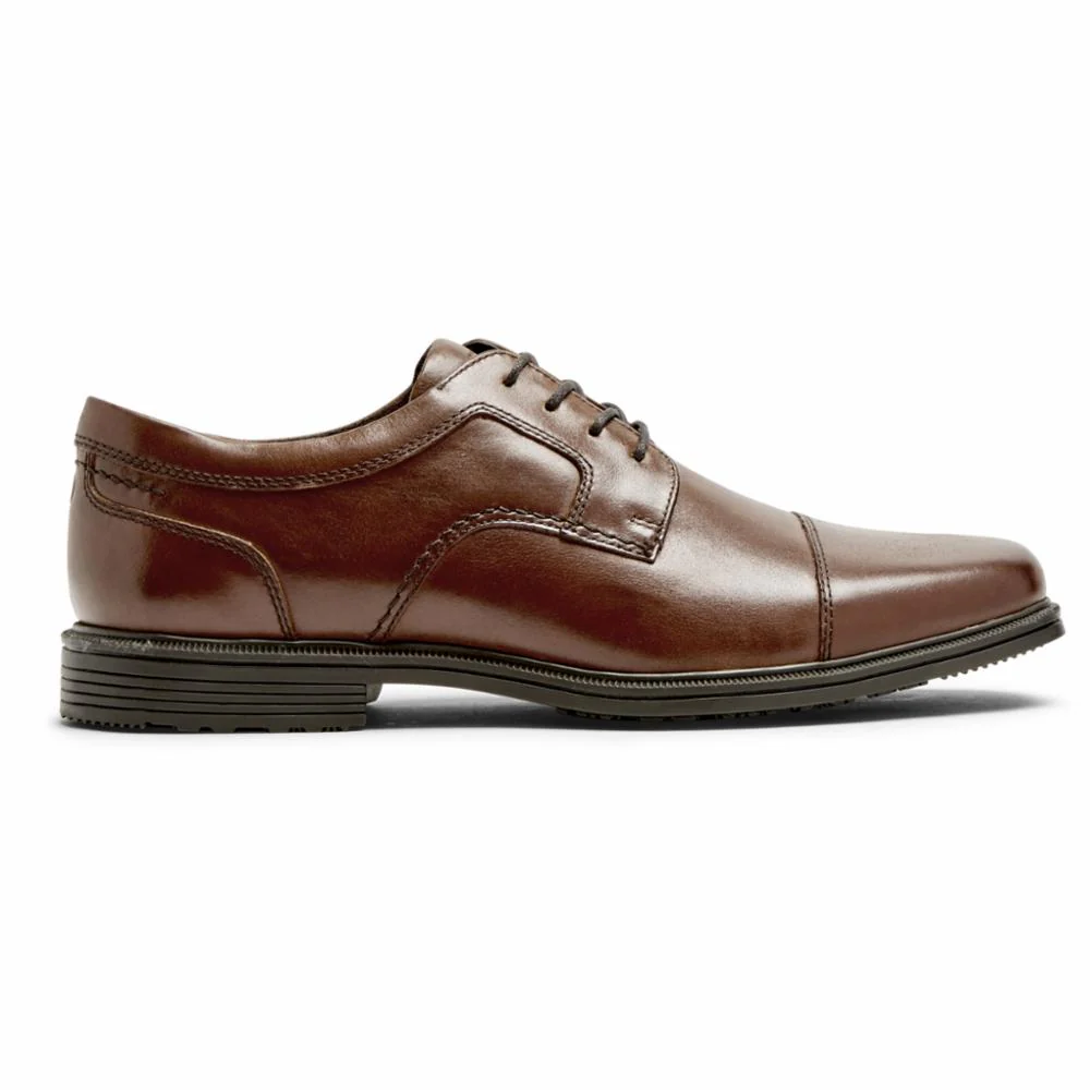 Taylor WP Cap Toe Brown Wide - Image 2