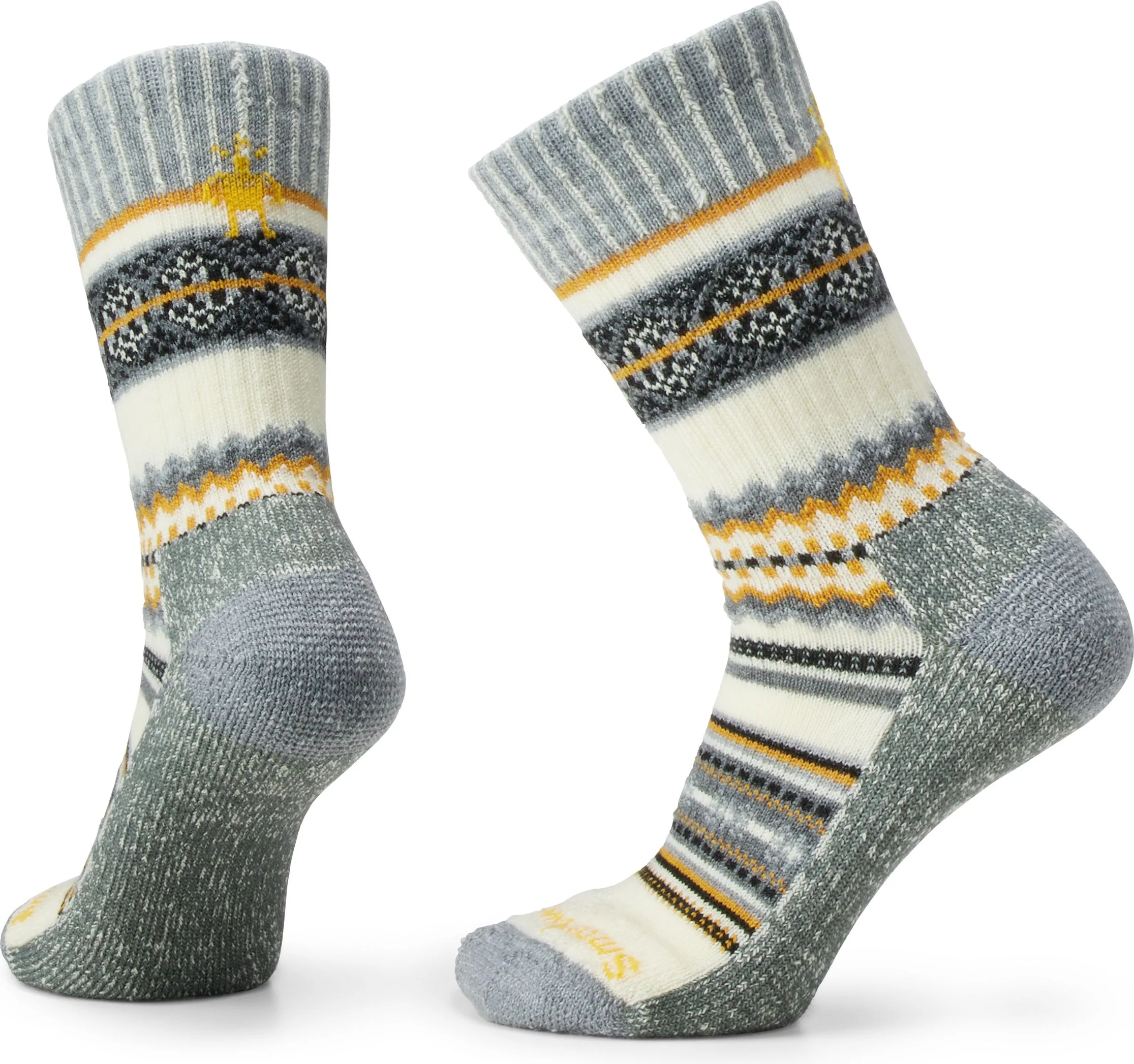 W Everyday Snowed In Sweater Crew Sock Natural