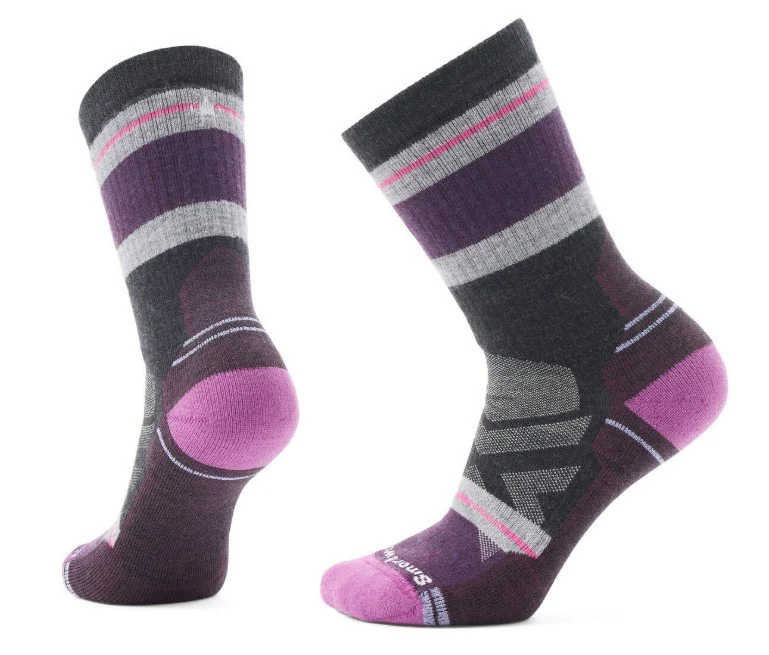 W Hike Full Cushion Saturnsphere Crew Socks Charcoal