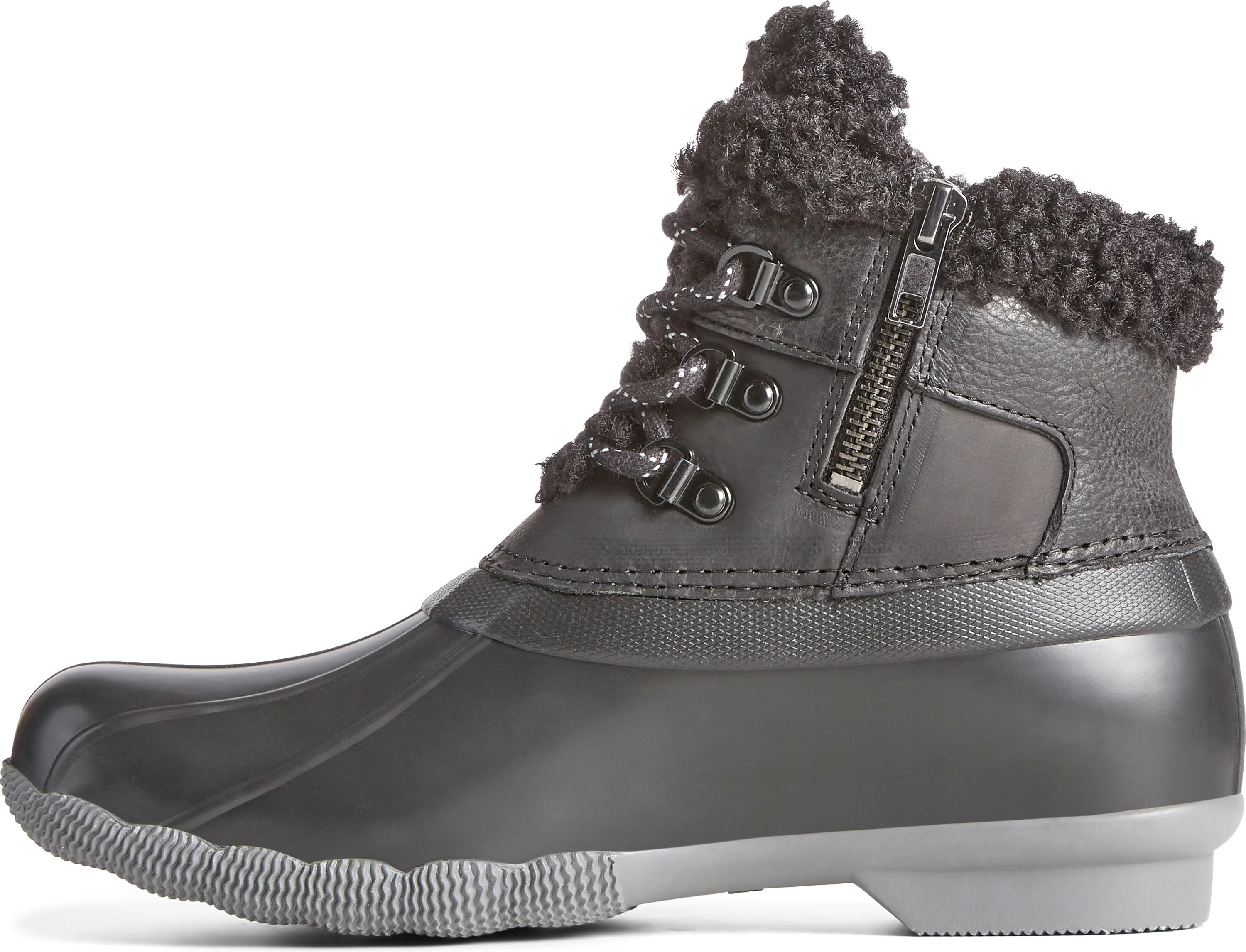 Saltwater Alpine Leather Black - Image 3