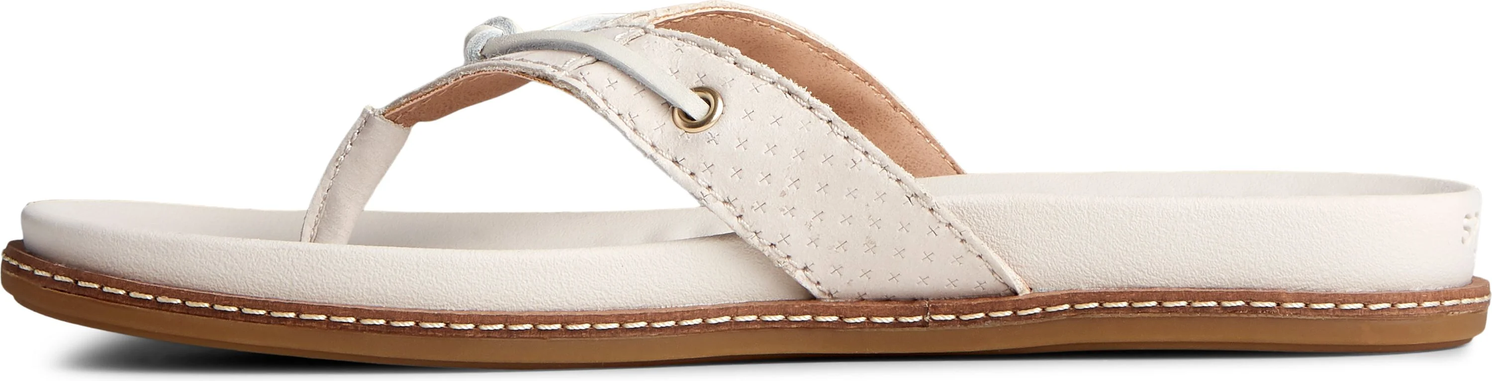 Waveside Plushwave Thong Ivory - Image 2