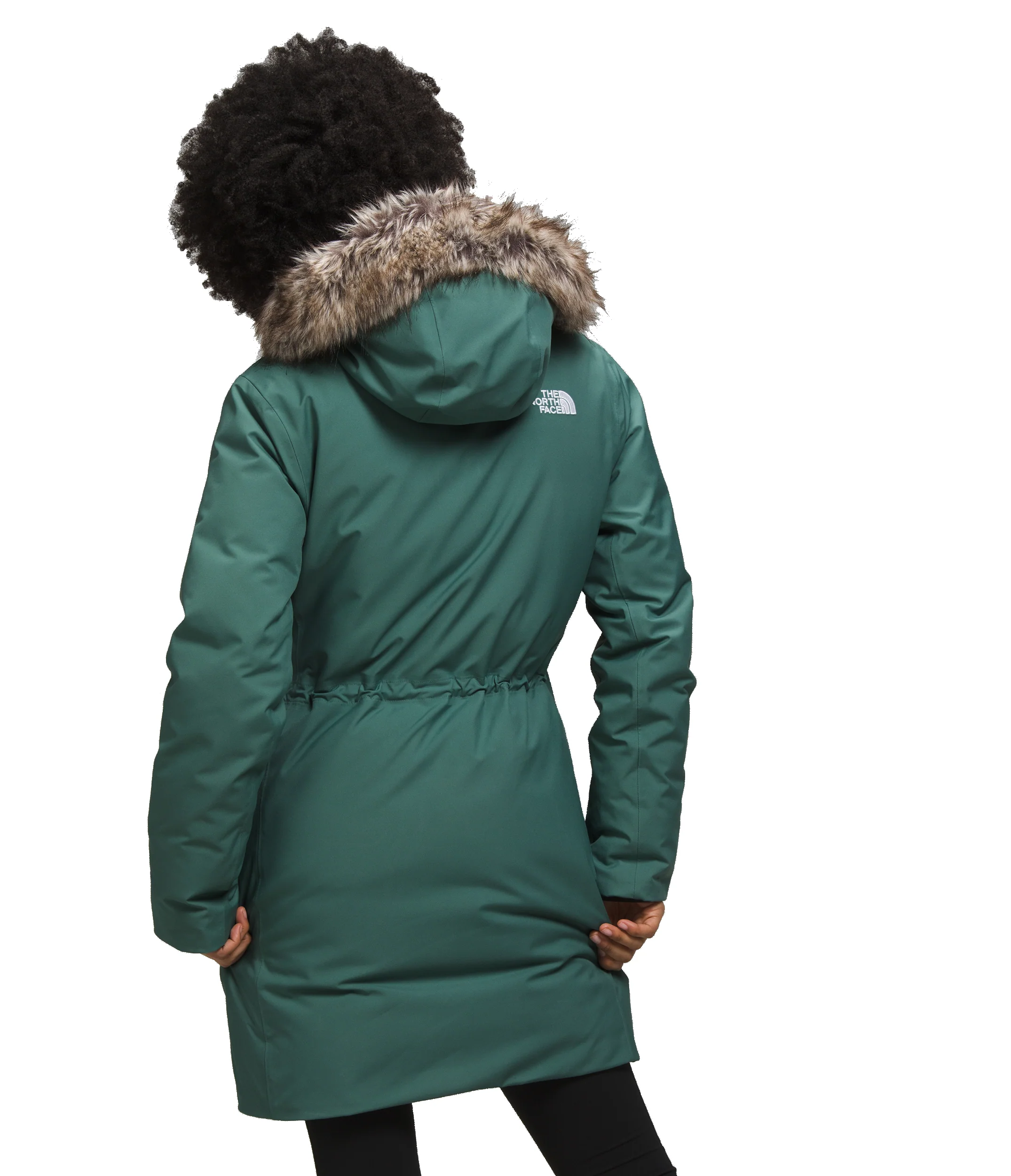 Women's Arctic Parka Dark Sage - Image 4