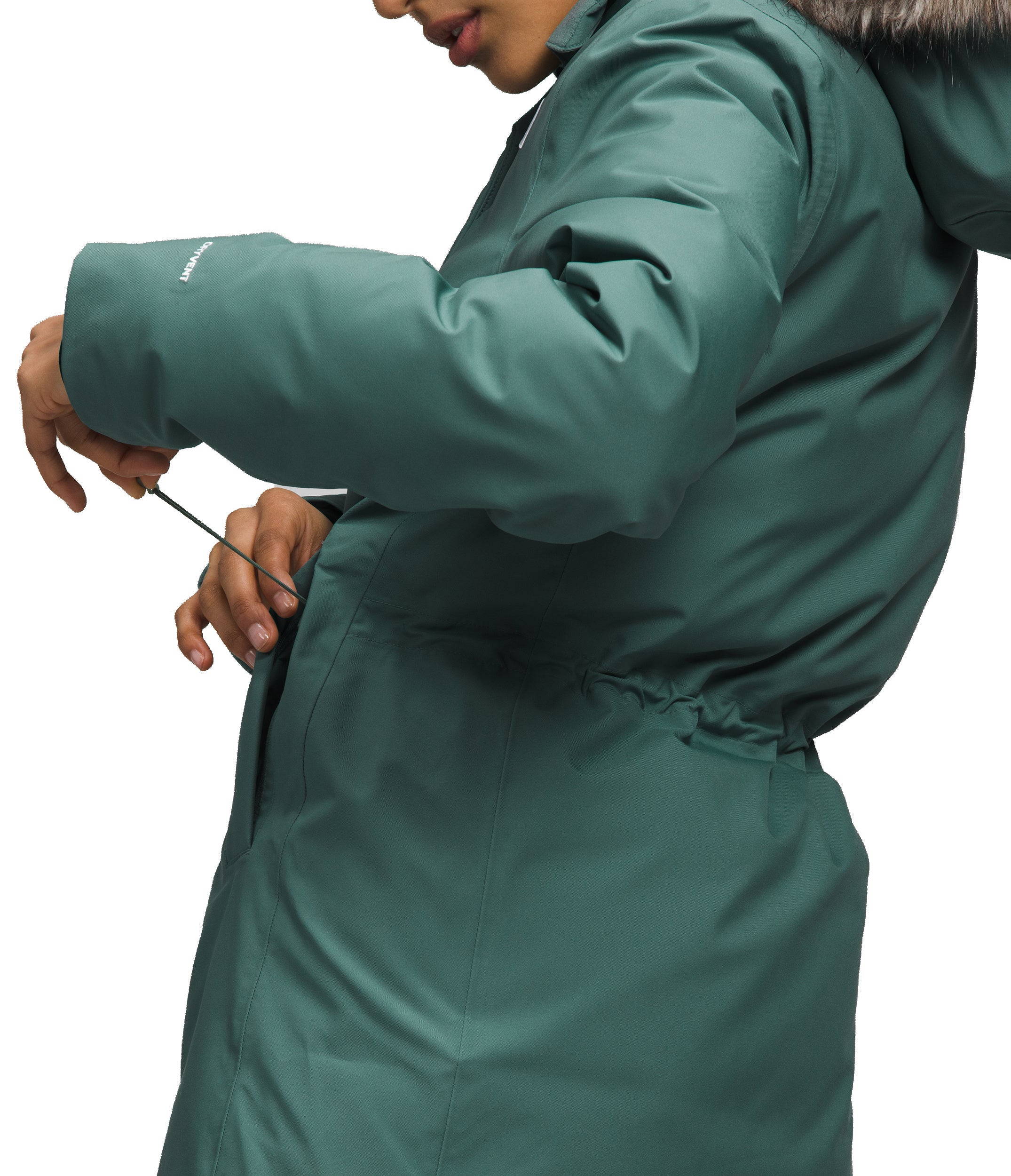 Women's Arctic Parka Dark Sage - Image 5