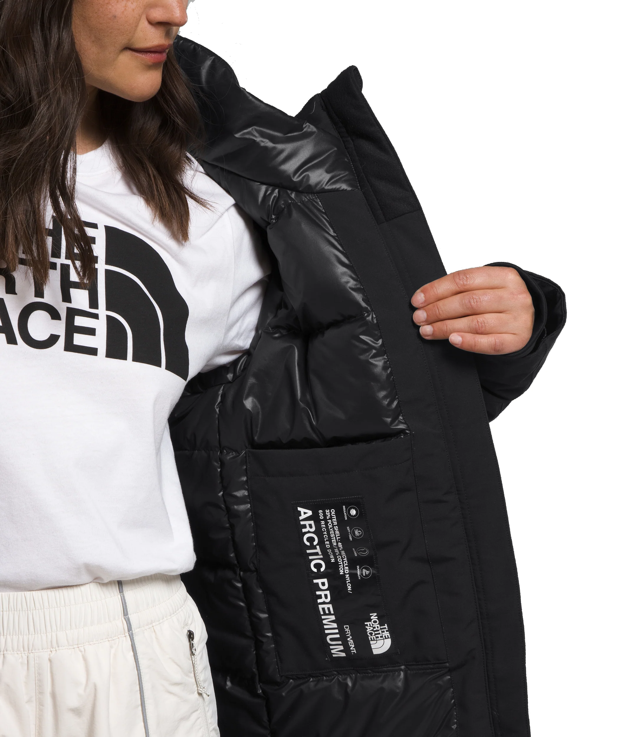 Women's Arctic Parka Premium TNF Black - Image 6