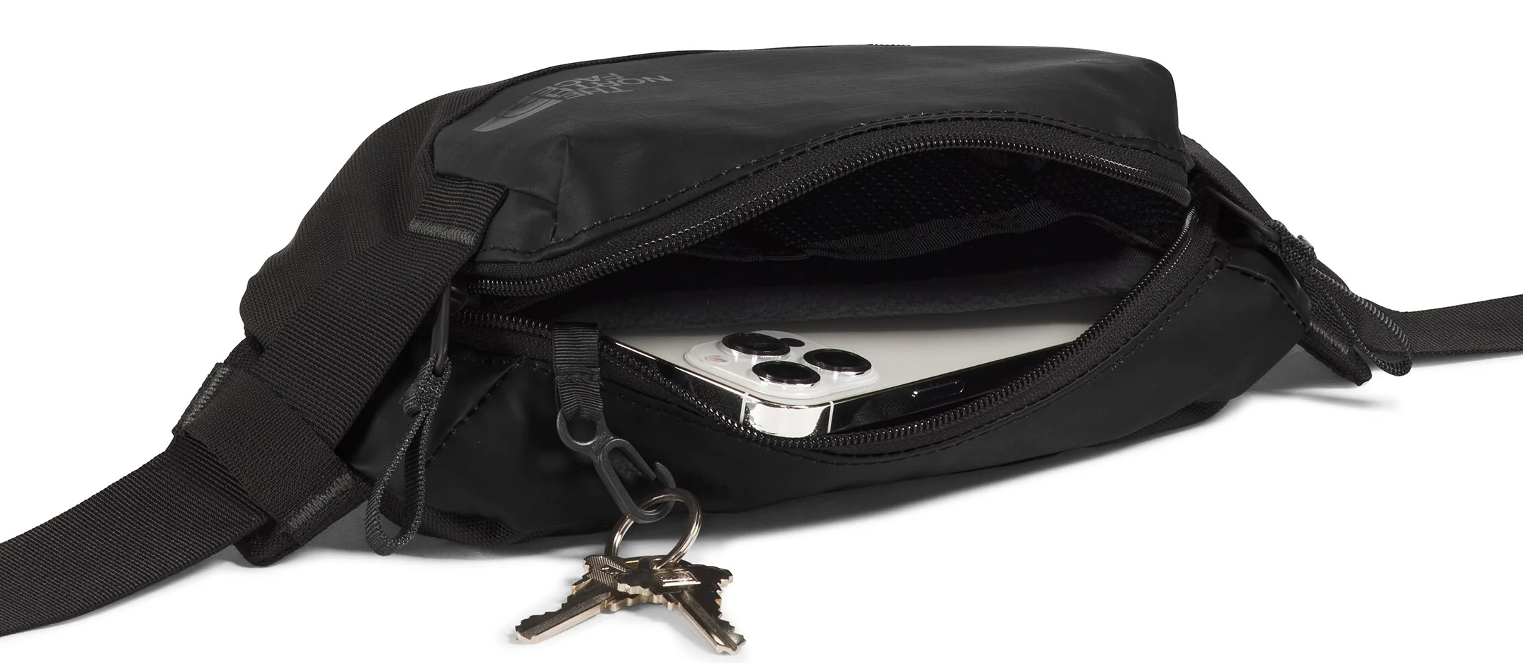 Base Camp Voyager Lumbar TNF Black/Asphalt Grey - Image 2