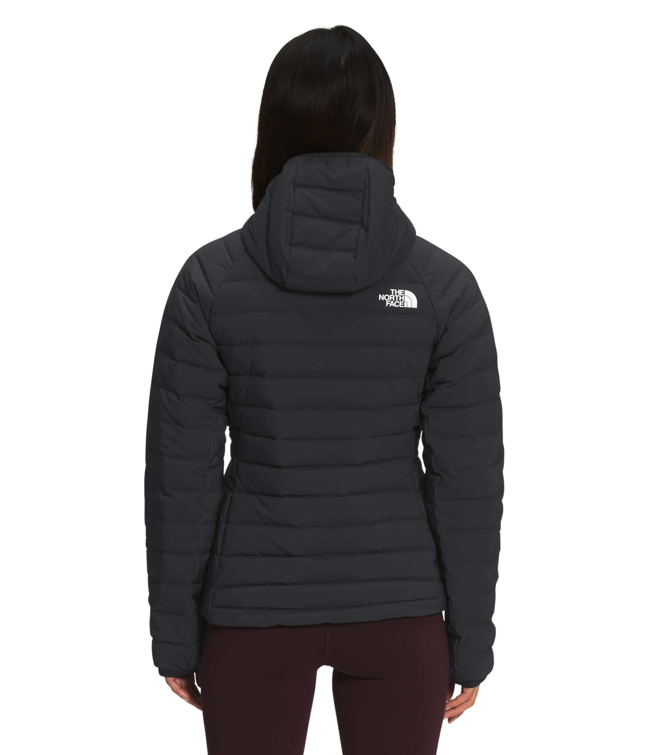 Women's Belleview Stretch Down Hoodie TNF Black - Image 3