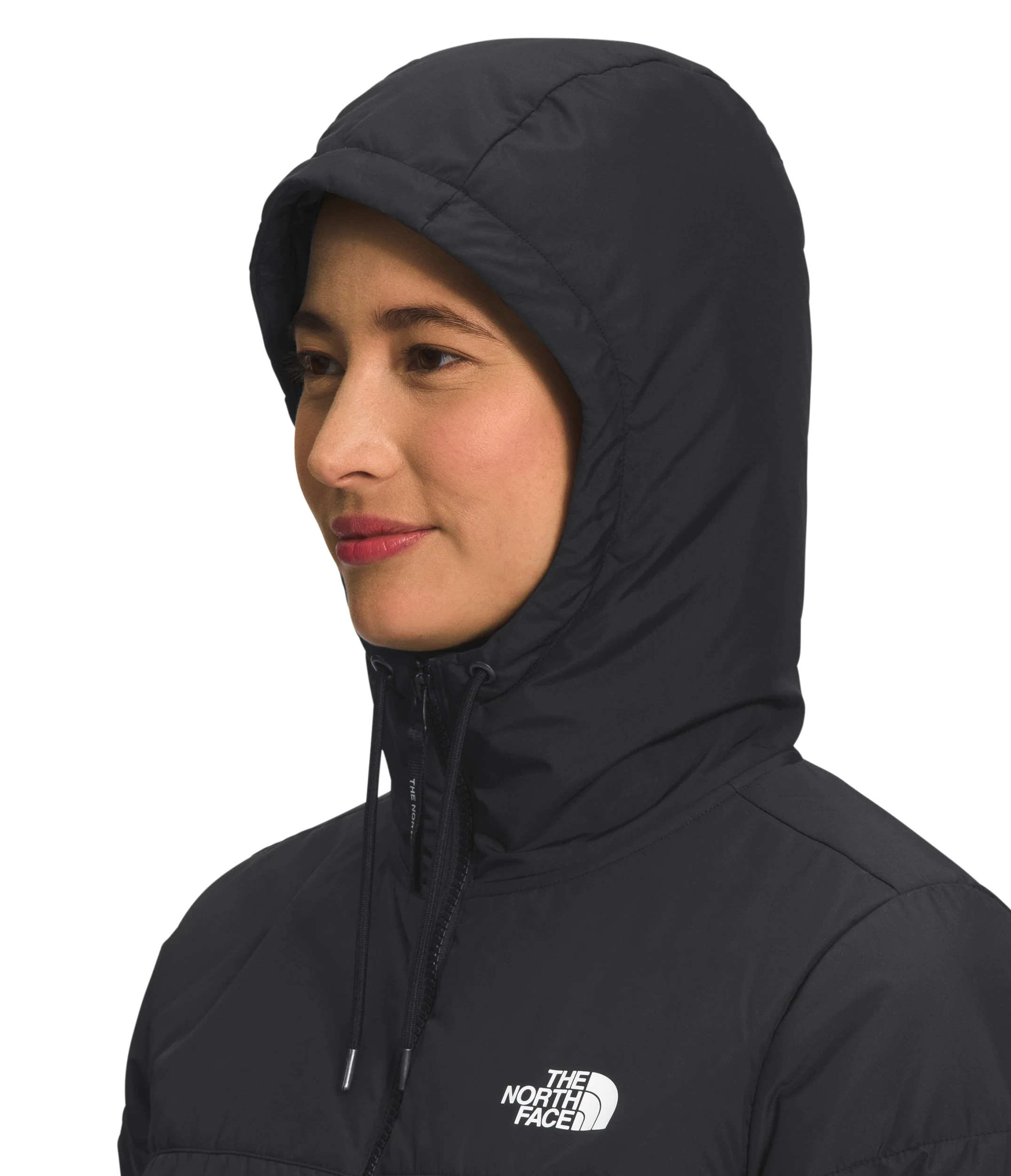 Women's Belleview Stretch Down Hoodie TNF Black - Image 4