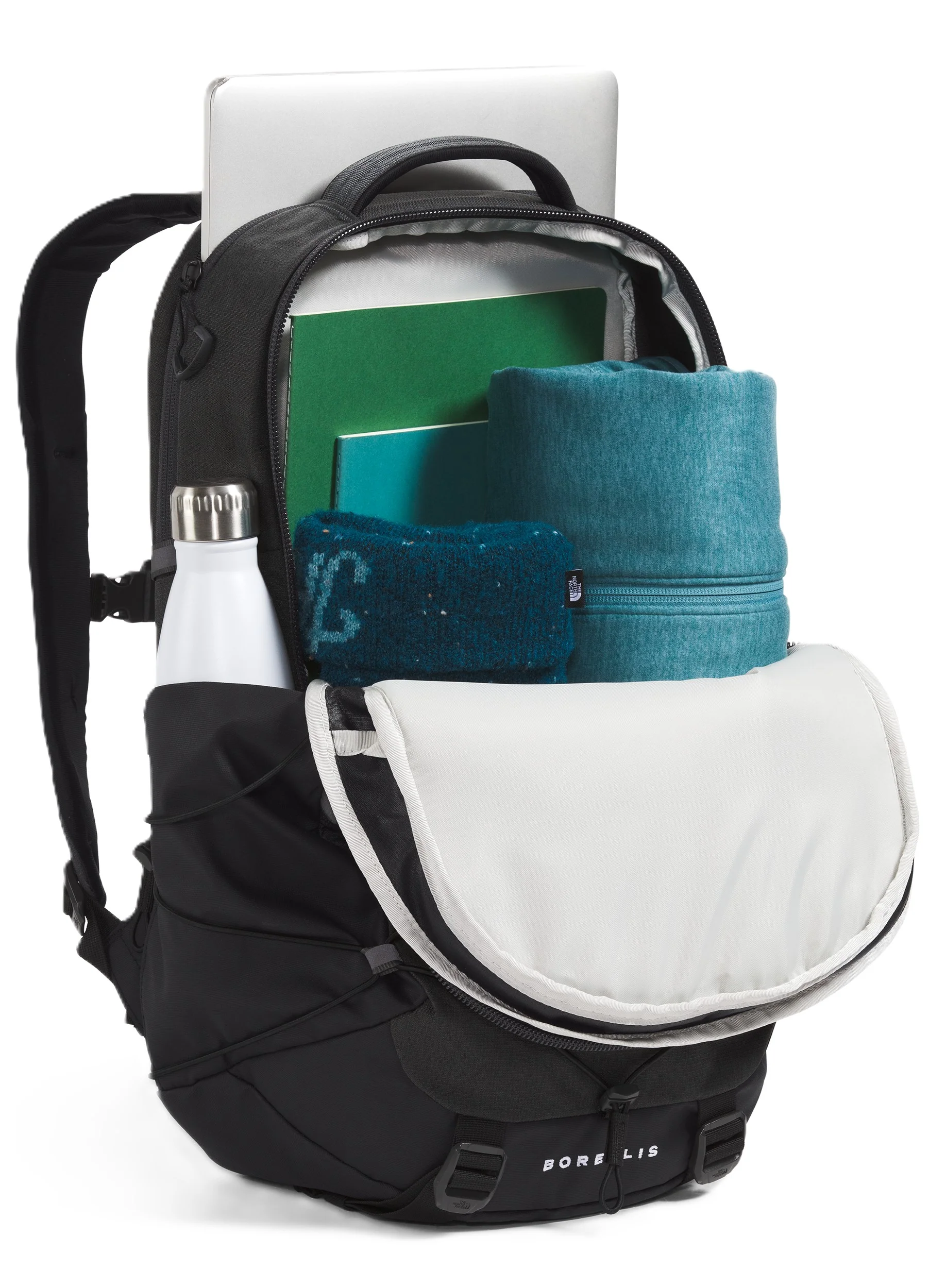 Borealis Asphalt Grey Light Heather/Tnf Black-npf - Image 3