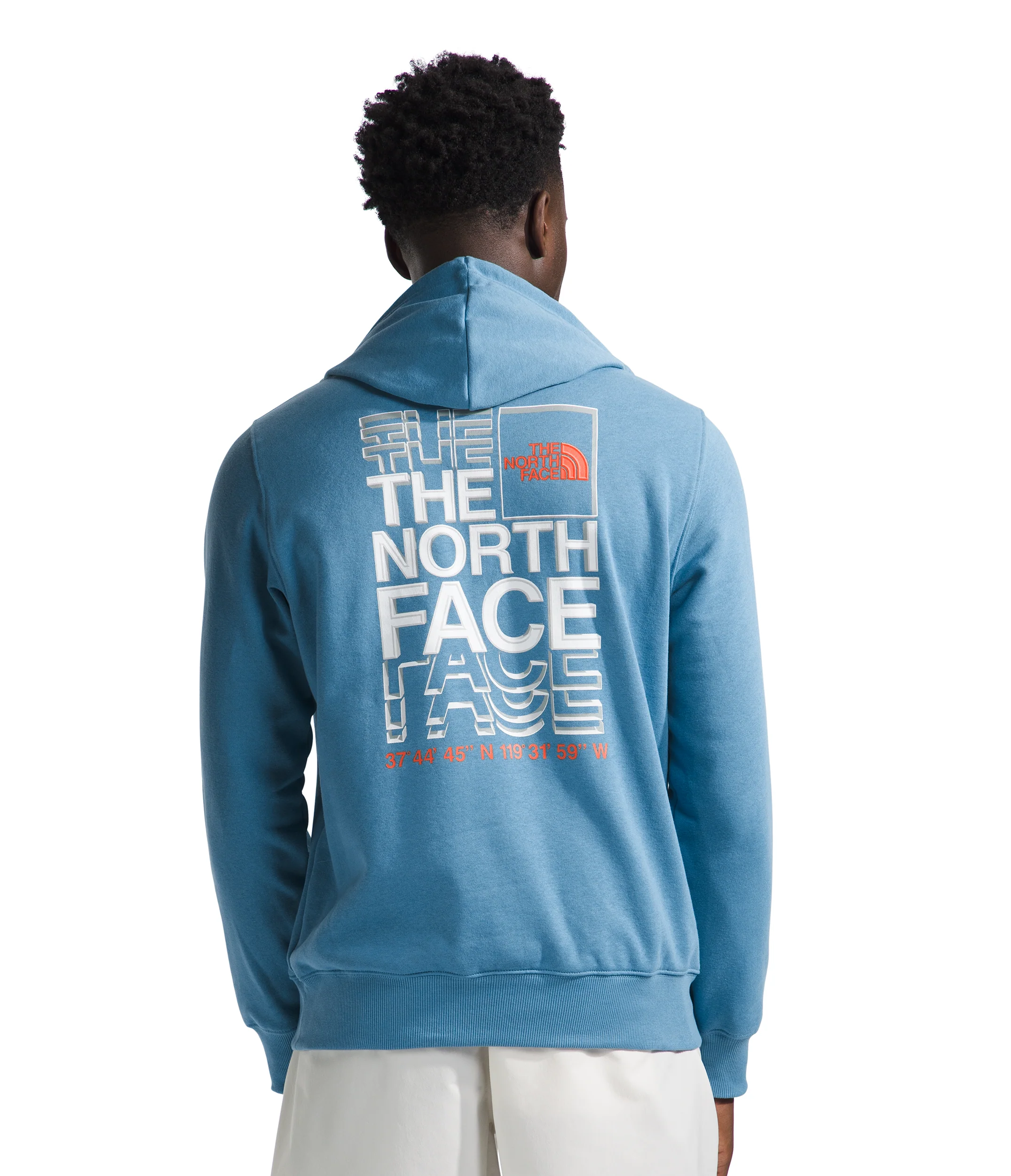 Men's Brand Proud Hoodie Indigo Stone Vivid Flame - Image 2
