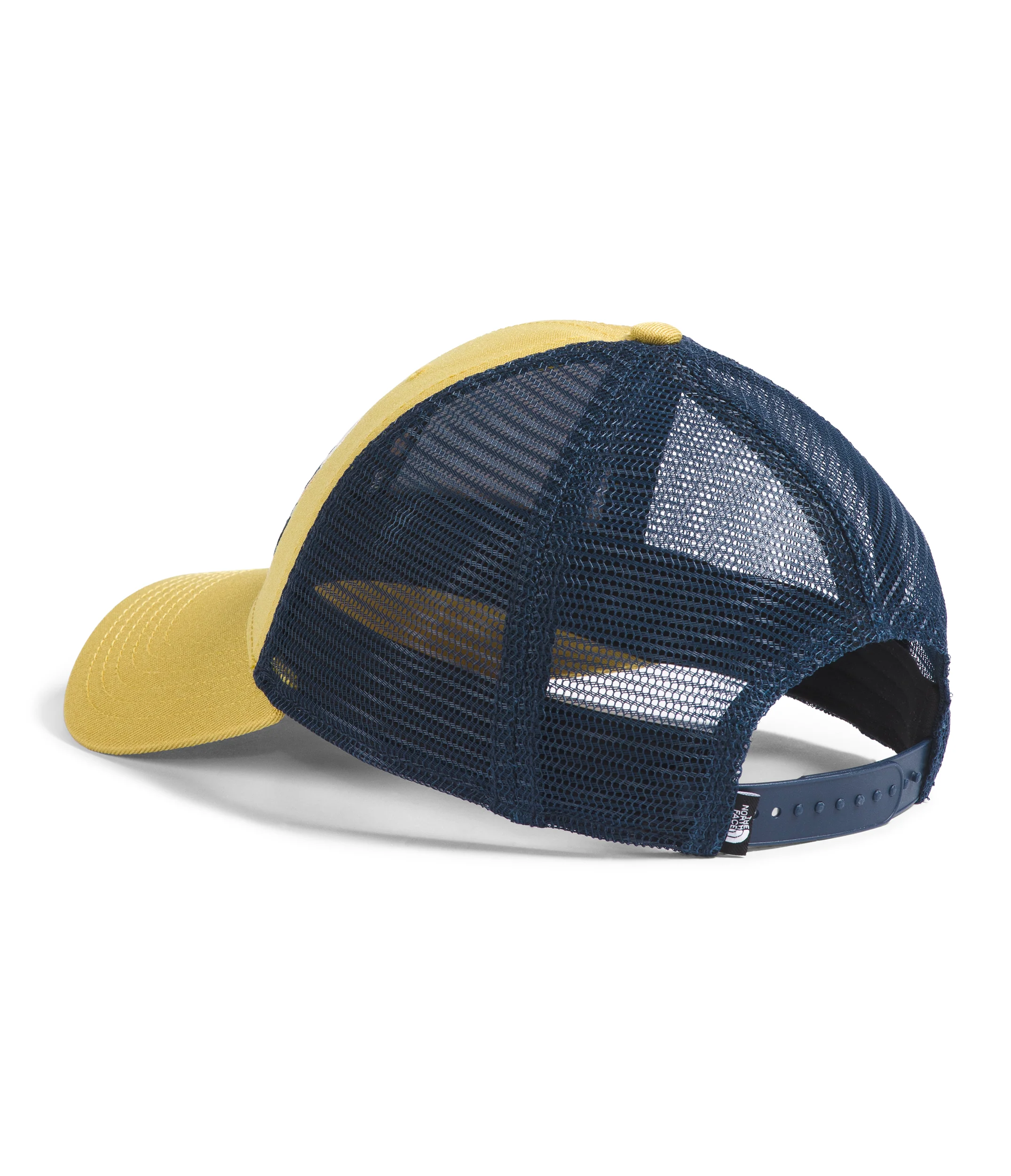 Embroidered Mudder Trucker Yellow Silt Summit Navy Bear Graphic - Image 2
