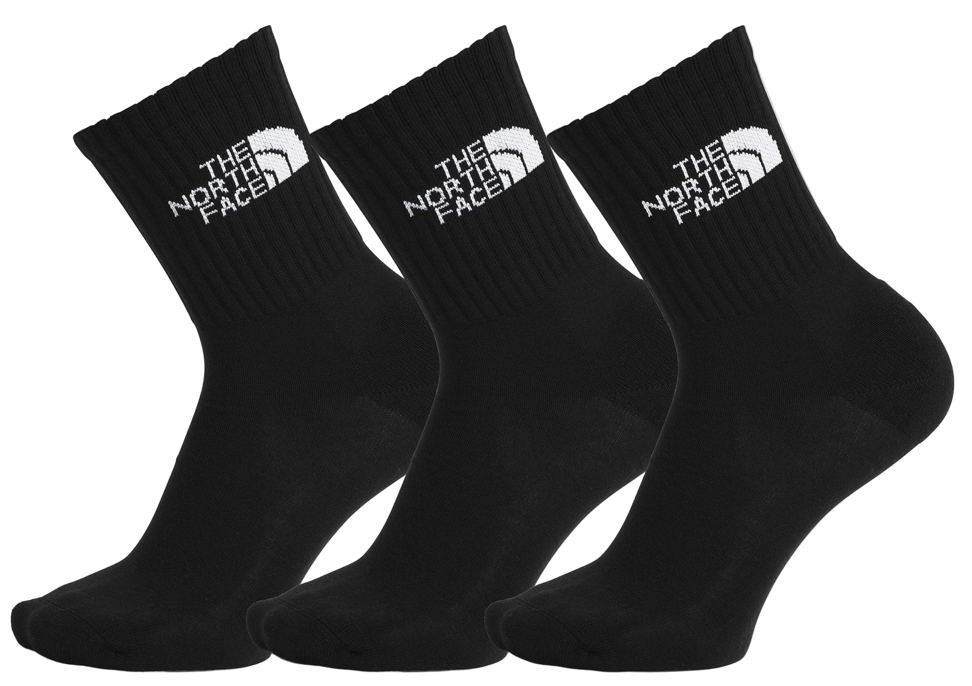Everyday Standard Crew Sock 3P TNF Black