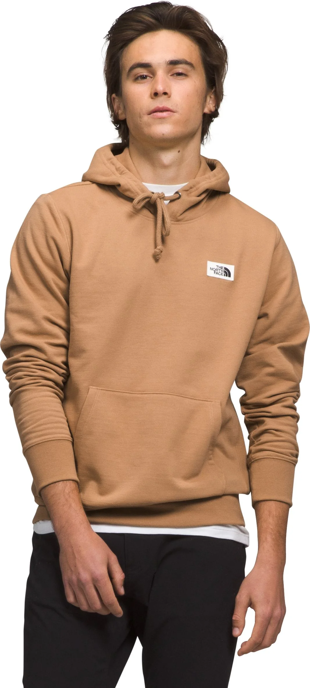 Men's Heritage Patch Pullover Hoodie Almond Butter