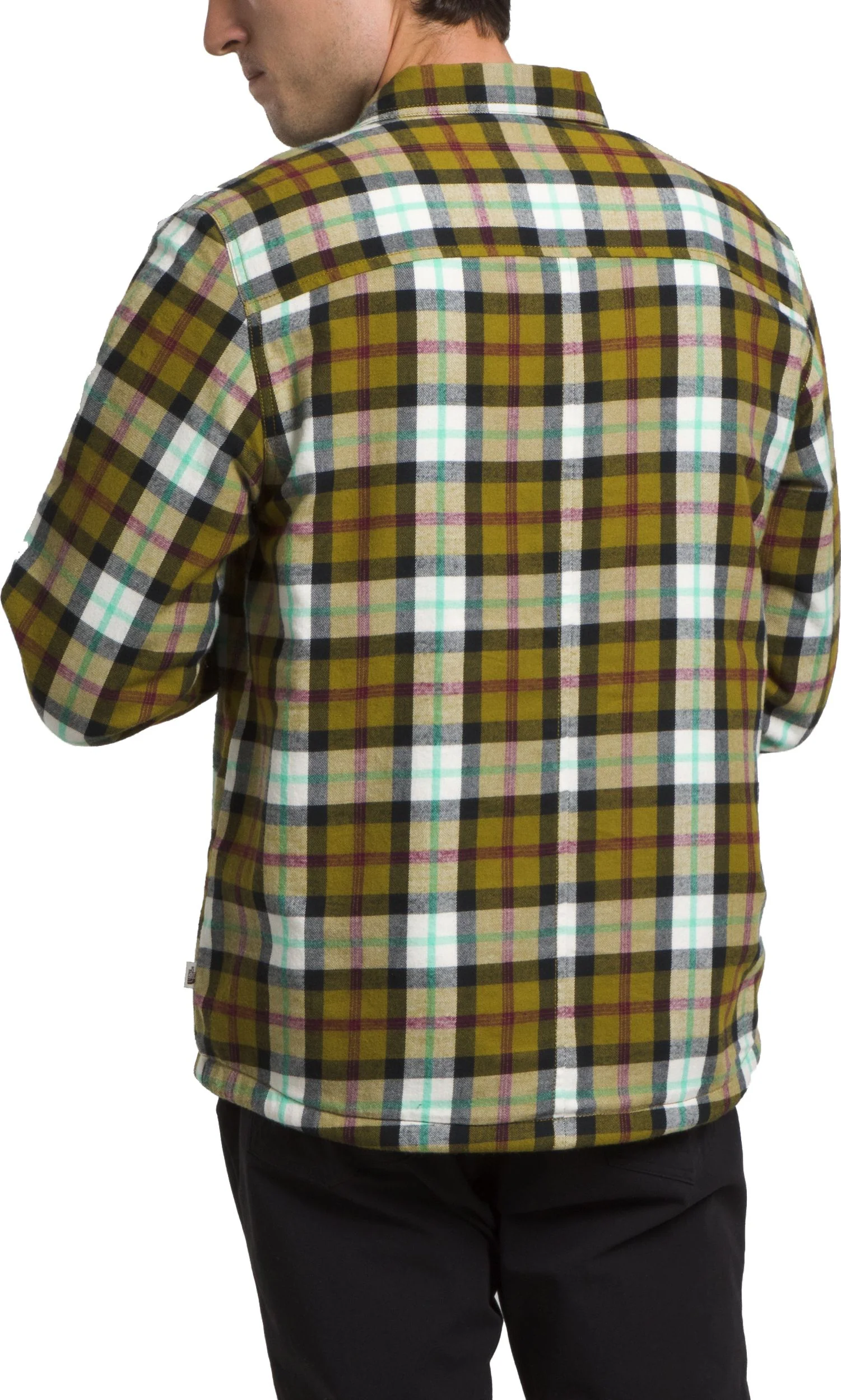 M Campshire Shirt Sulphur Moss Medium Bozeman Plaid - Image 2