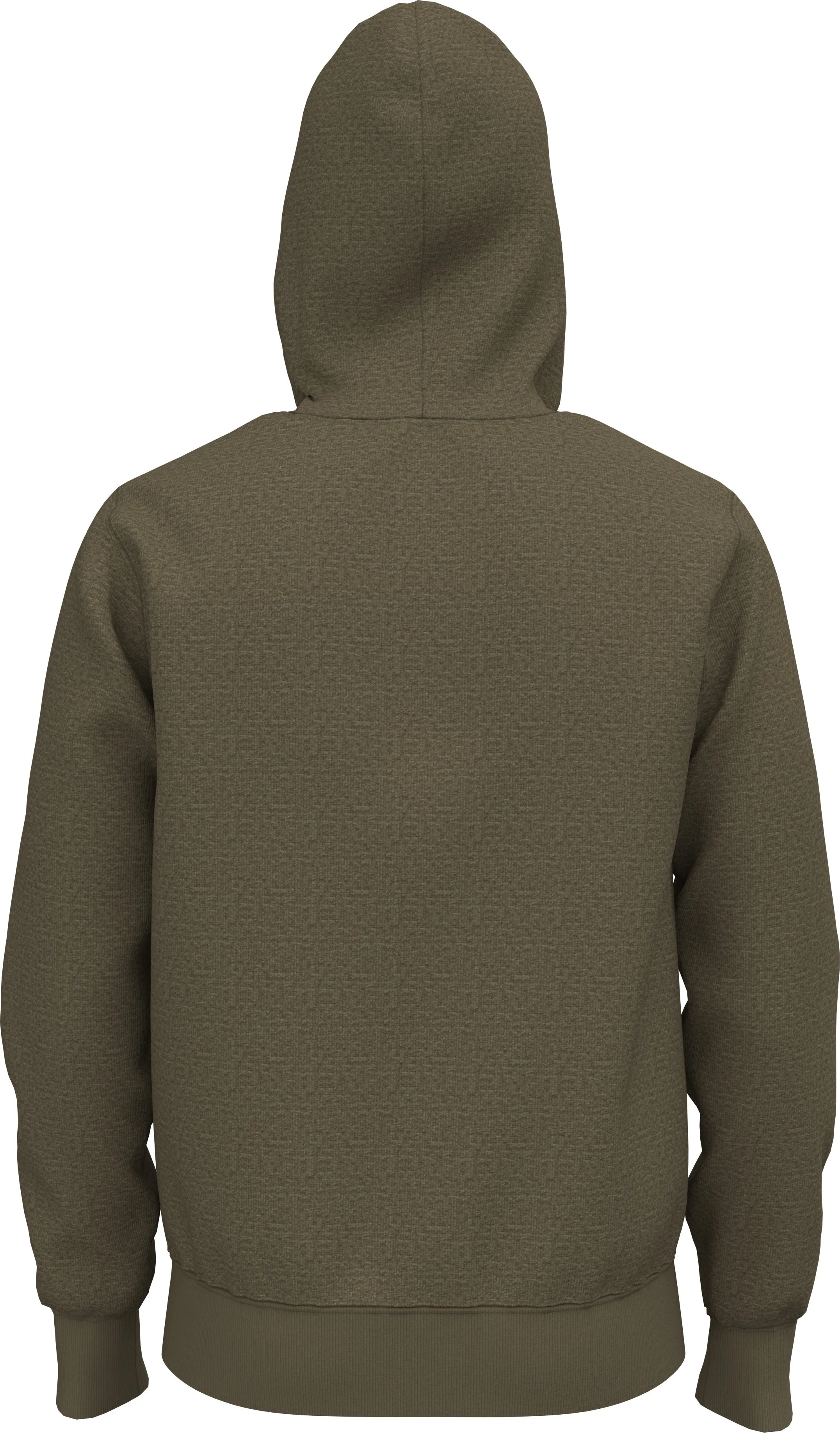 Men's Half Dome Pullover Hoodie Military Olive/Multi Color Print - Image 2