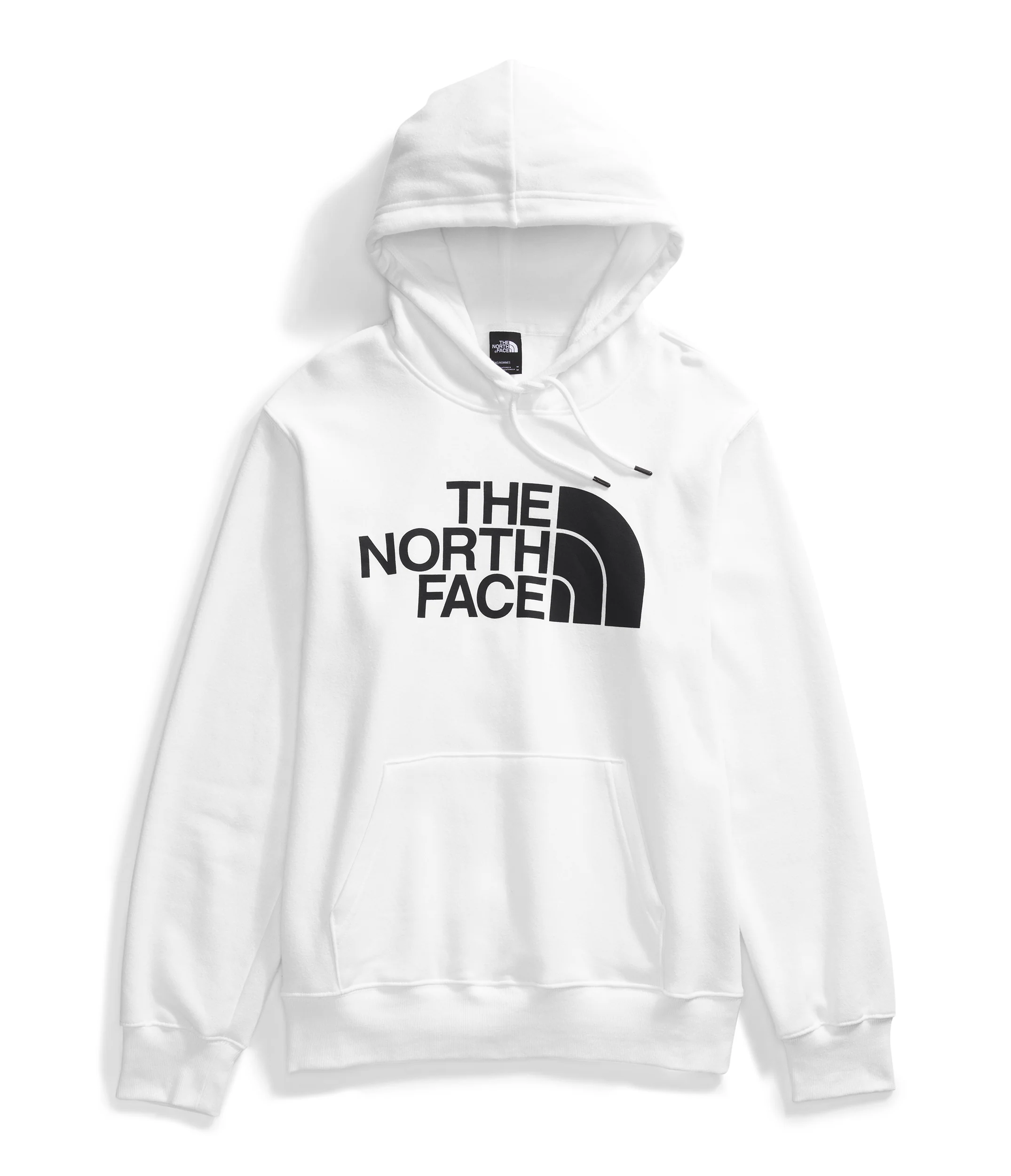 Men's Half Dome Pullover Hoodie TNF White TNF Black - Image 3