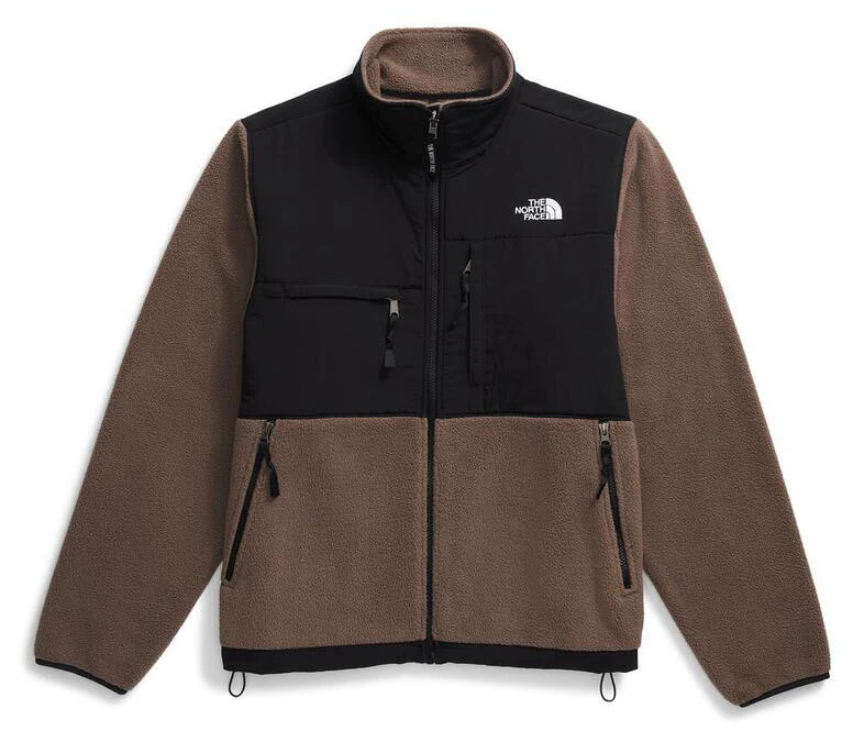 Men's Retro Denali Jacket Smokey Brown TNF Black - Image 4