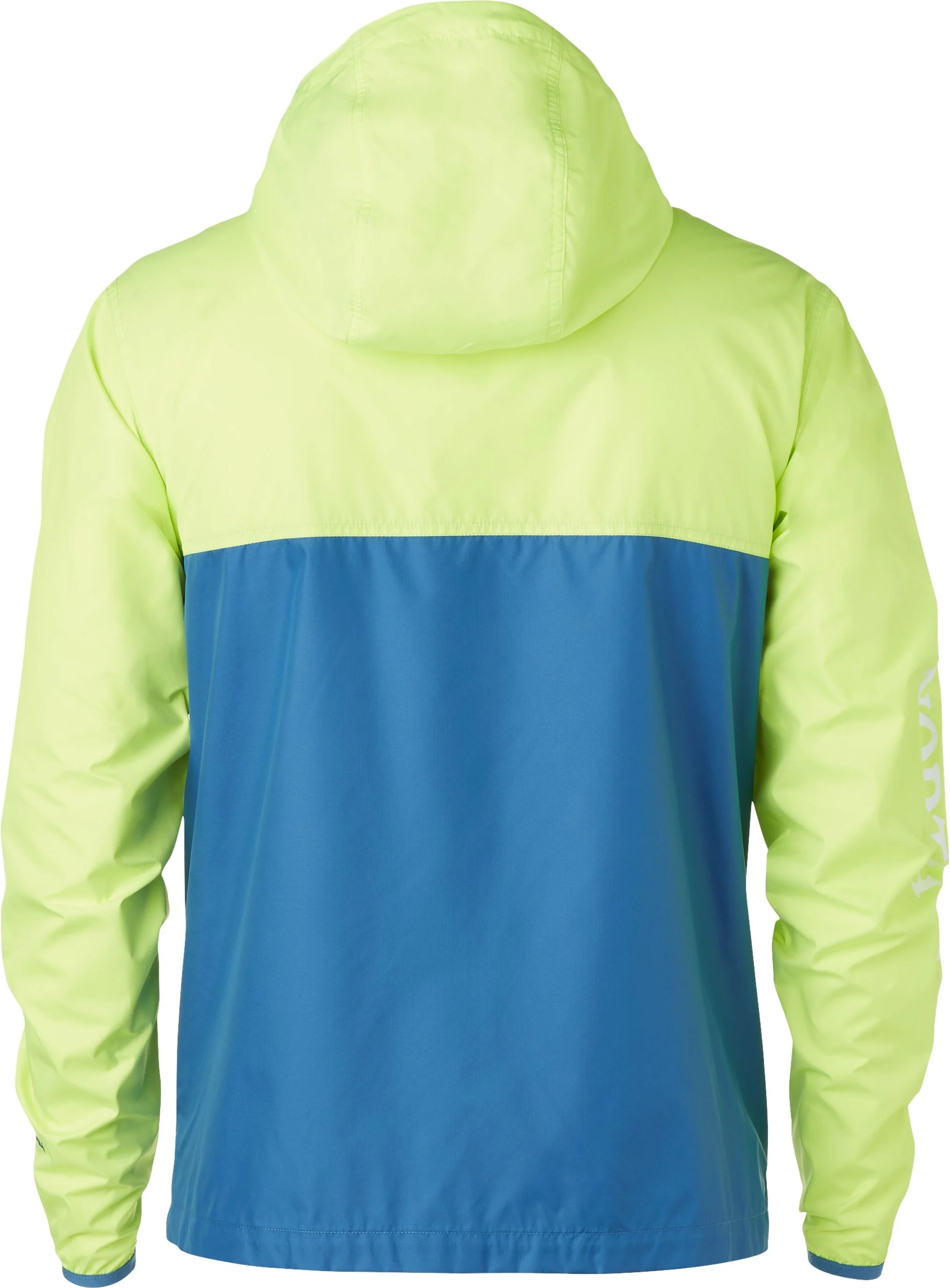Men's Sleeve Graphic Cyclone Hoodie Green/Blue - Image 2