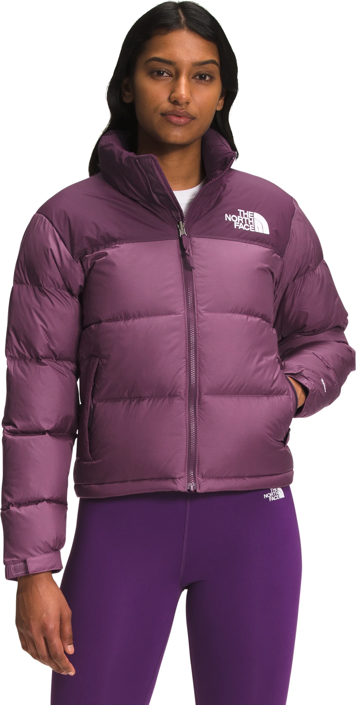 Women's 1996 Retro Nuptse Jacket Pikespurpl/Blackberrywine - Image 2