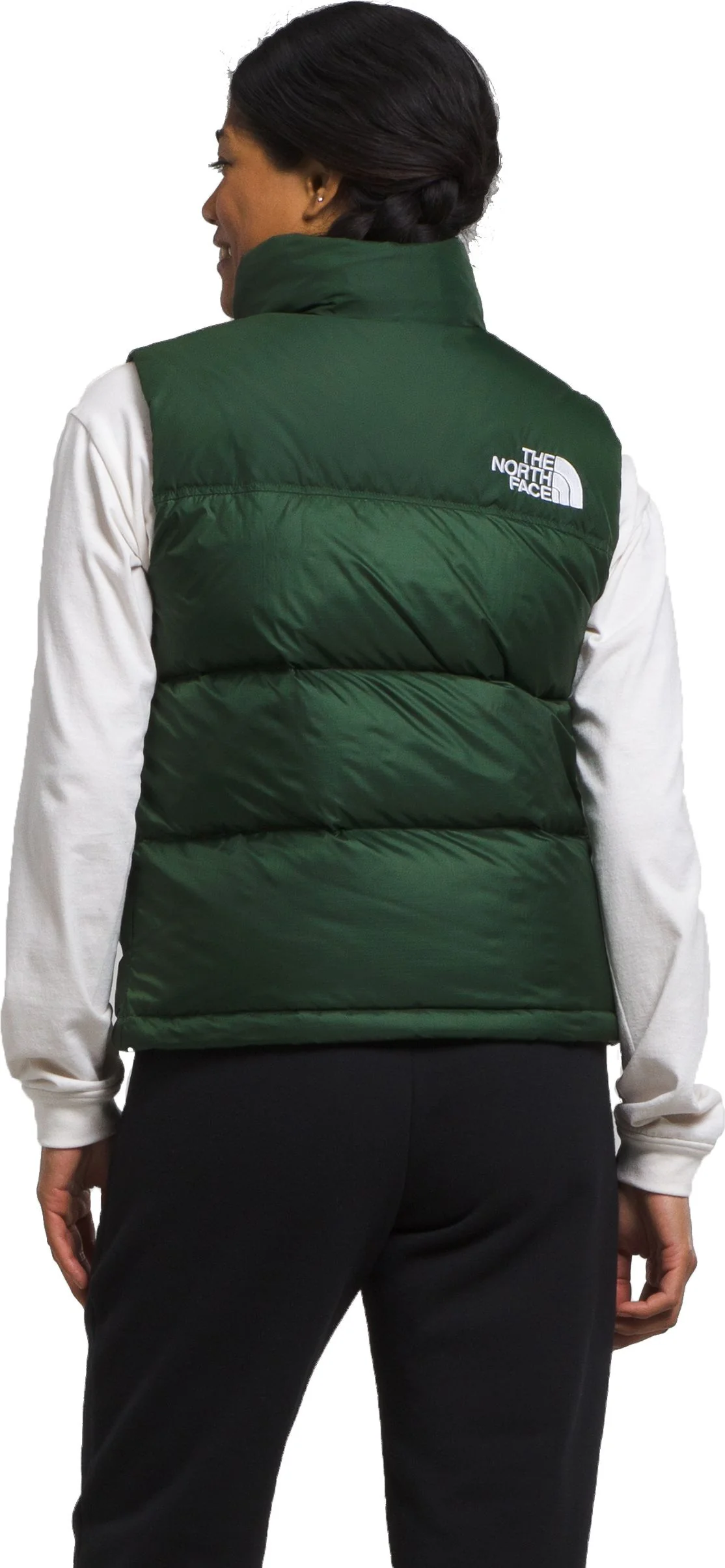 Women's 1996 Retro Nuptse Vest Pine Needle - Image 2