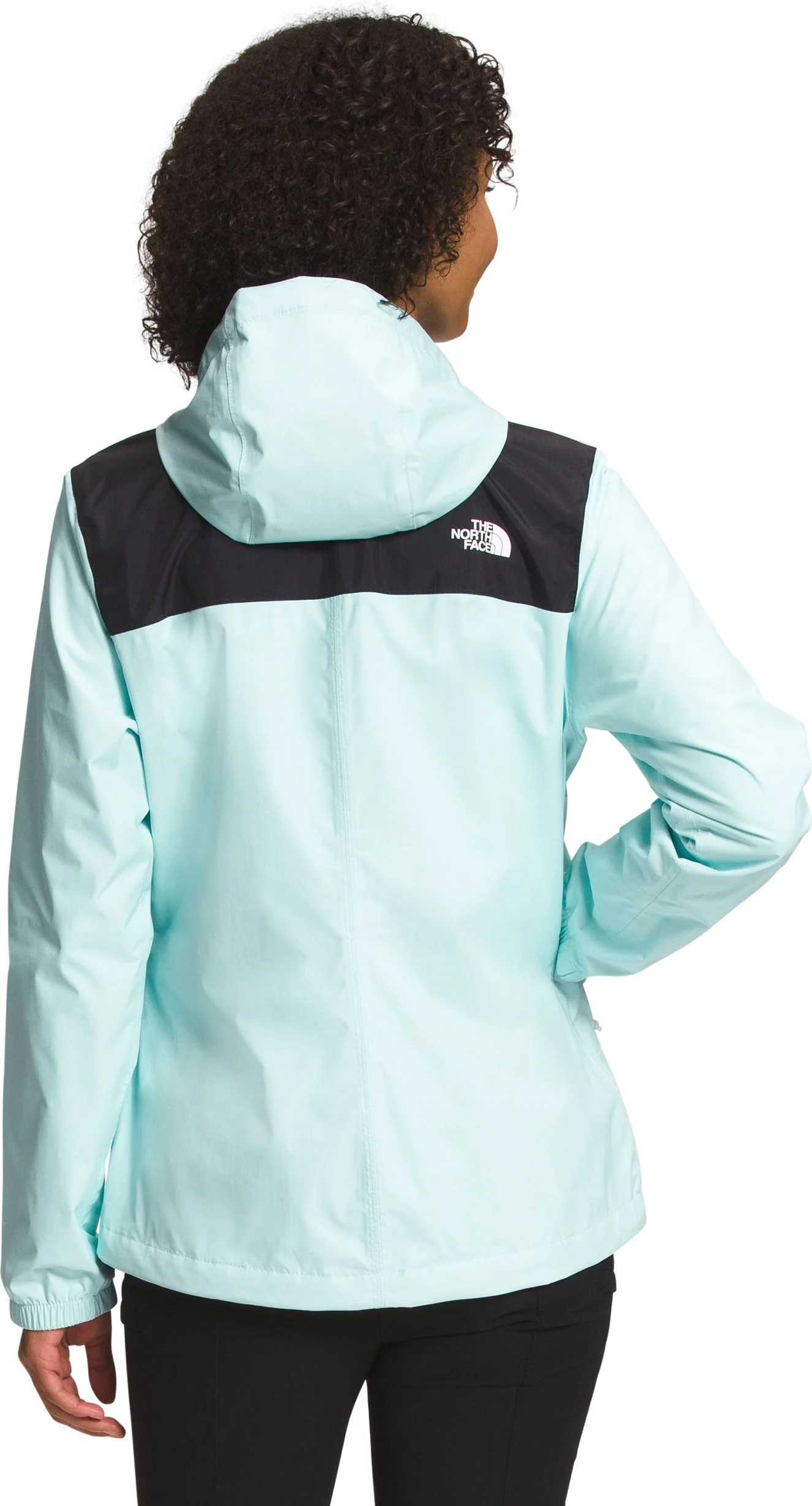 W Antora Jacket TNF Black/Skylight Blue - Image 3