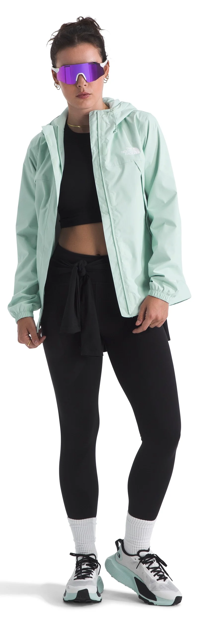 Women's Antora Rain Jacket Opal Frost - Image 2