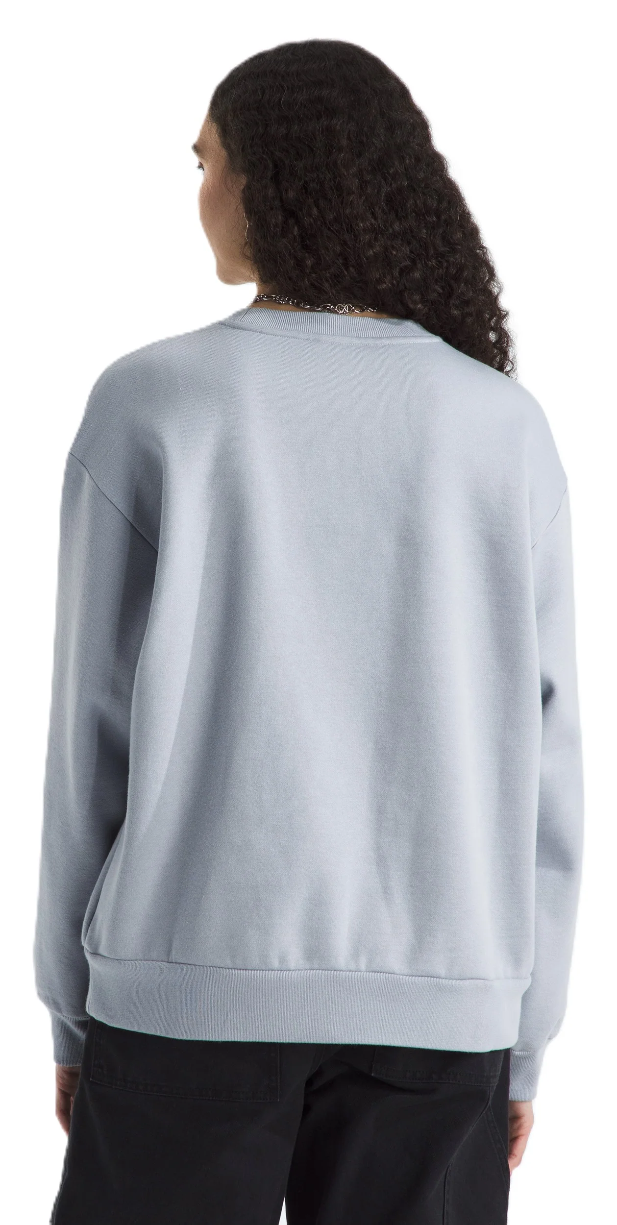 Women's Evolution Simple Dome Oversized Crew Blue Flax - Image 2