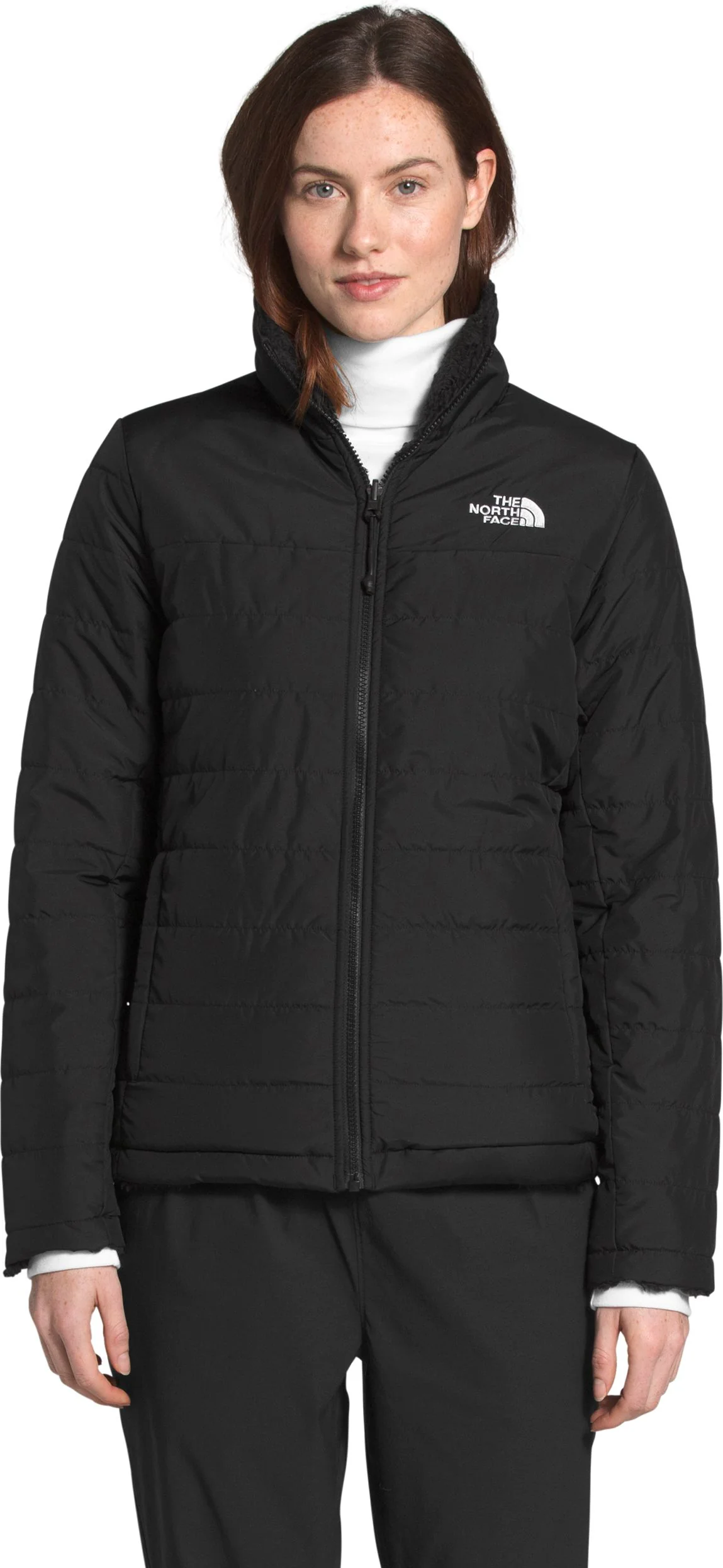 Women's Mossbud Insulated Reversible Jacket TNF Black