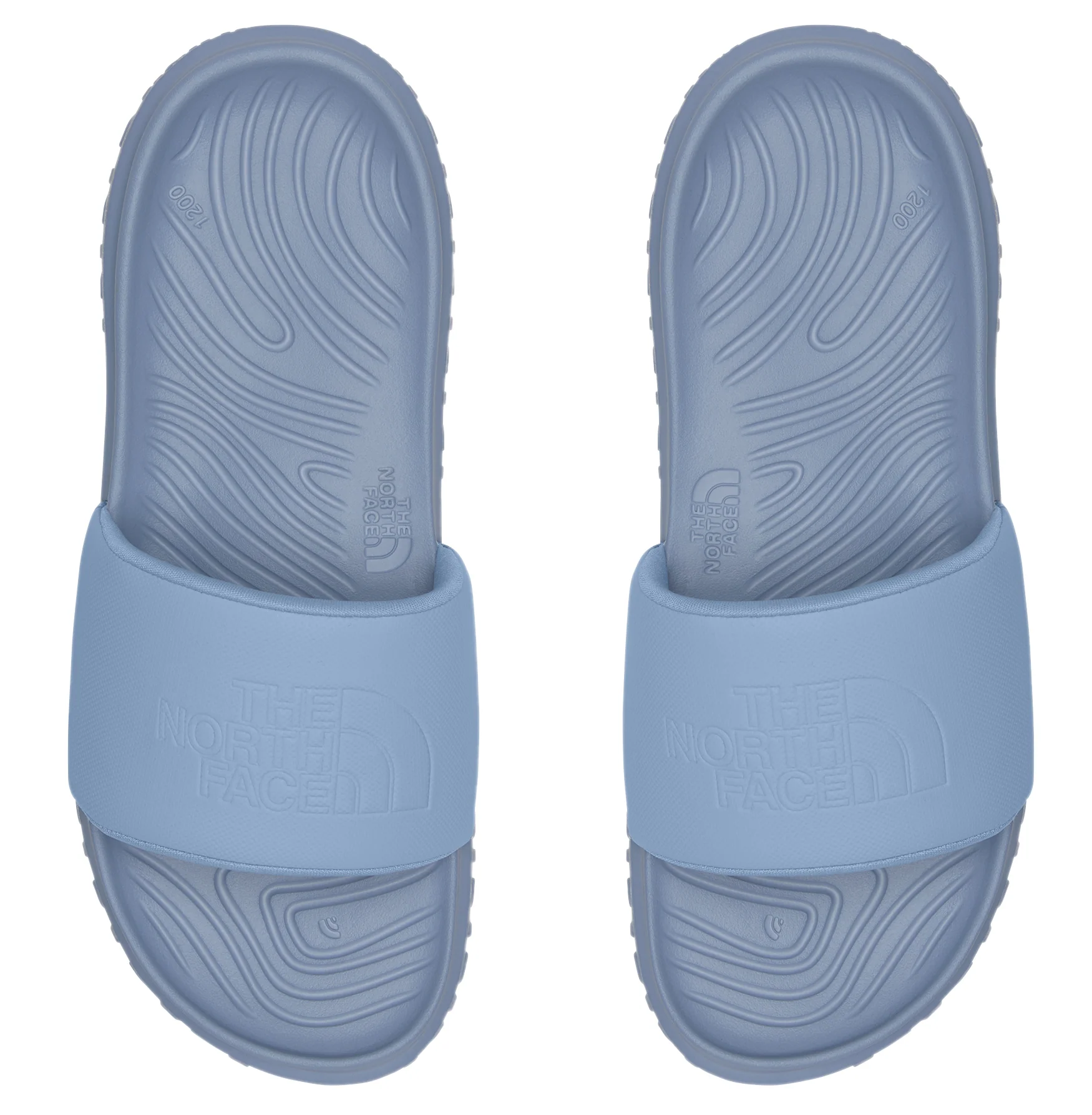 Women's Never Stop Cush Slide Steel Blue Indigo Stone - Image 2