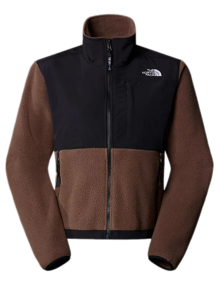 Women's Retro Denali Jacket Smokey Brown TNF Black - Image 3