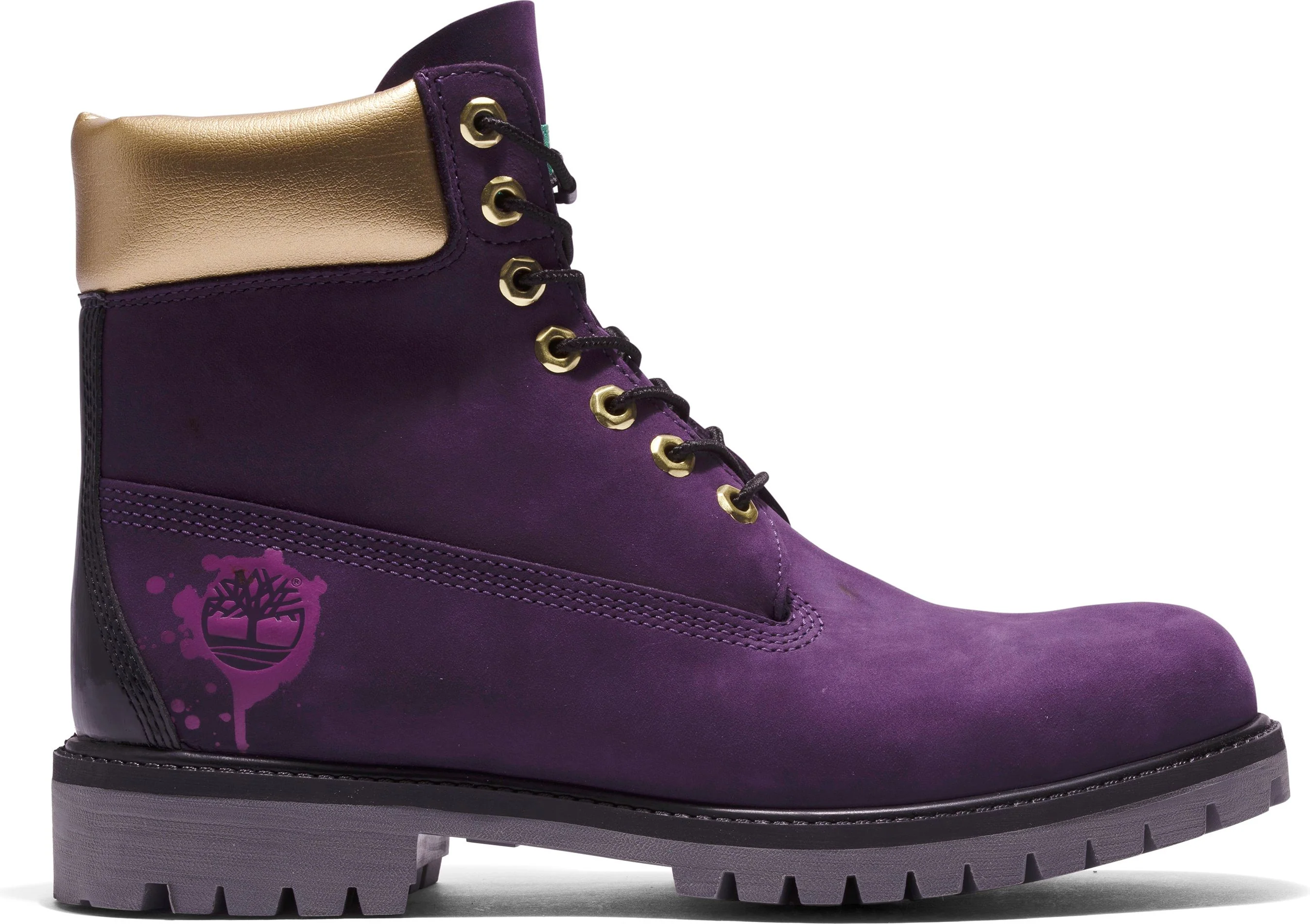 6inch Waterproof Boot Purple - Image 2
