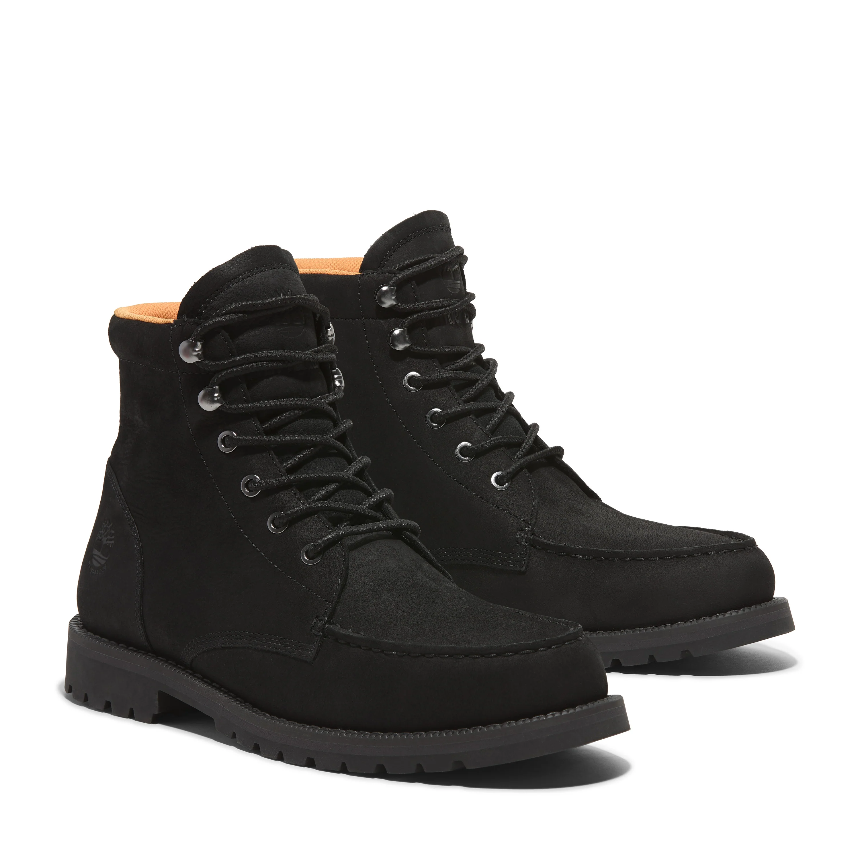 Redwood Falls Moc Toe Waterproof Boot Black - Image 4