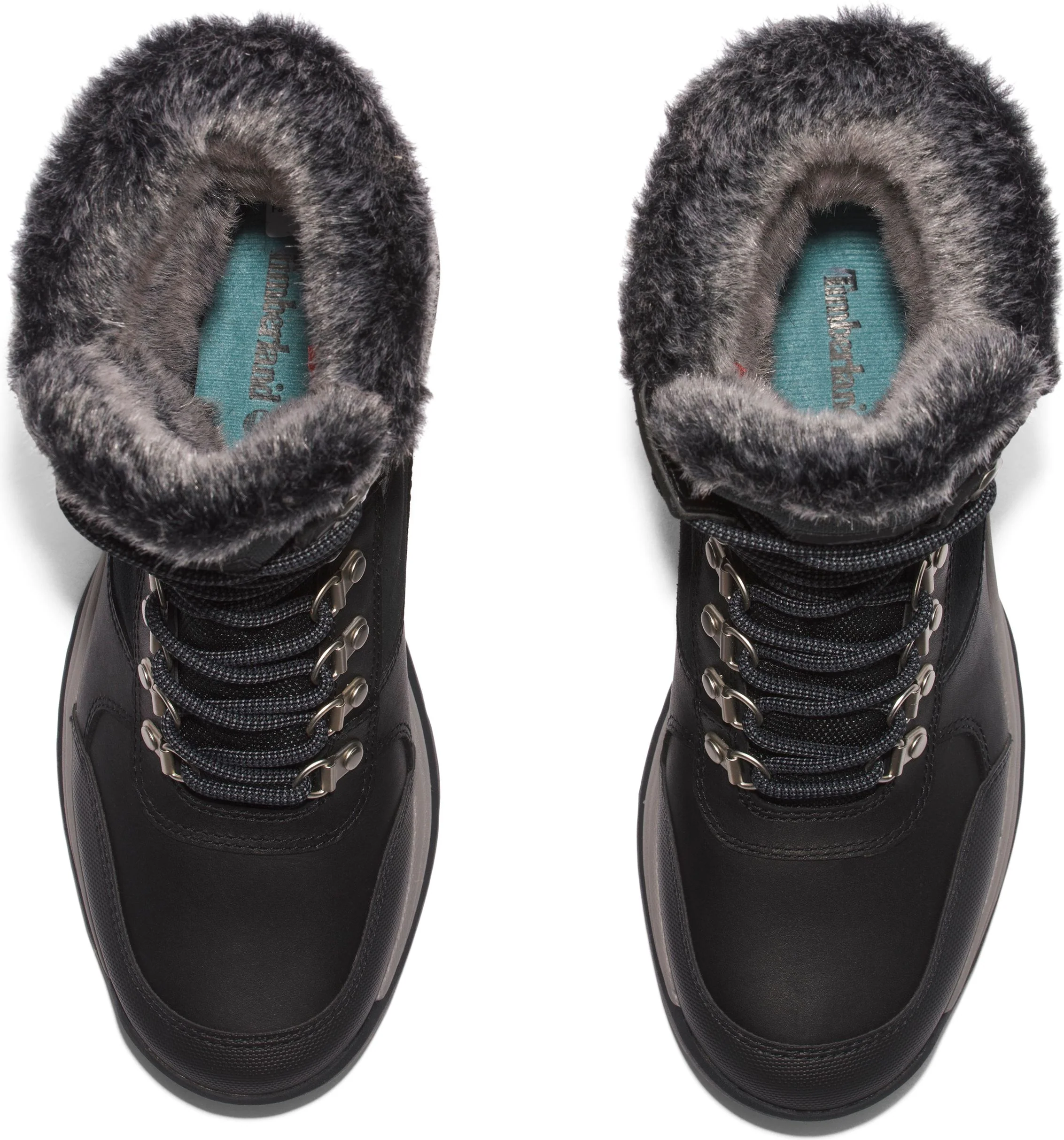 White Ledge Mid Lace WP Ins Boot Black Black - Image 7
