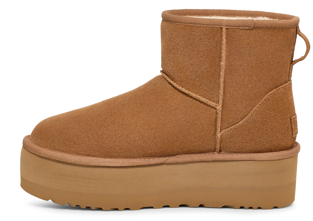 Women's Classic Mini Platform Chestnut - Image 3