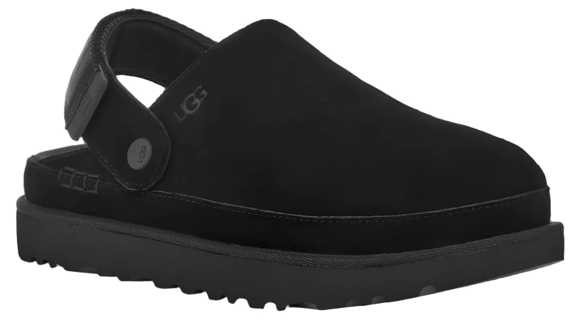 W Goldenstar Clog Black
